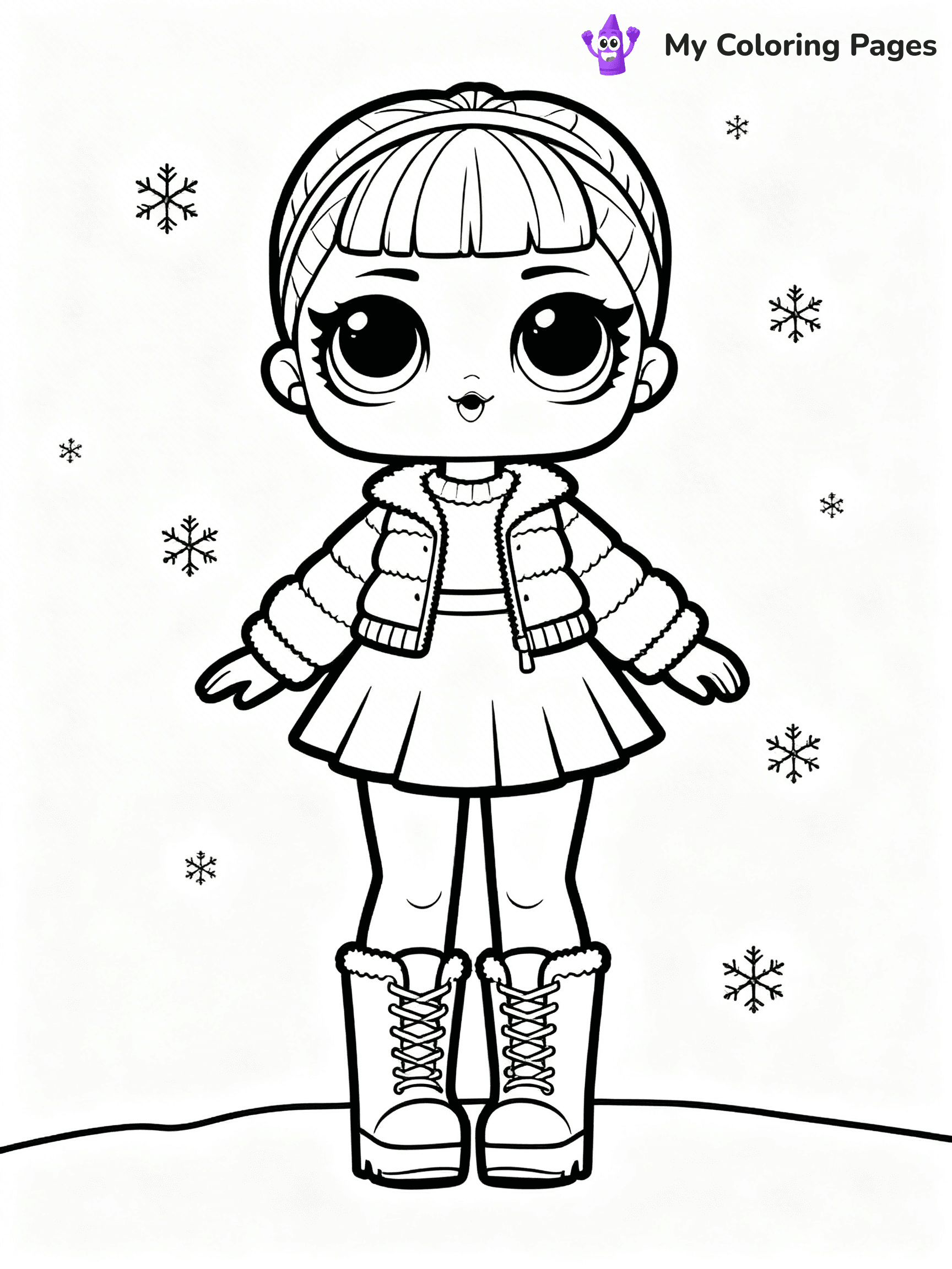 LOL OMG Coloring Pages - 17