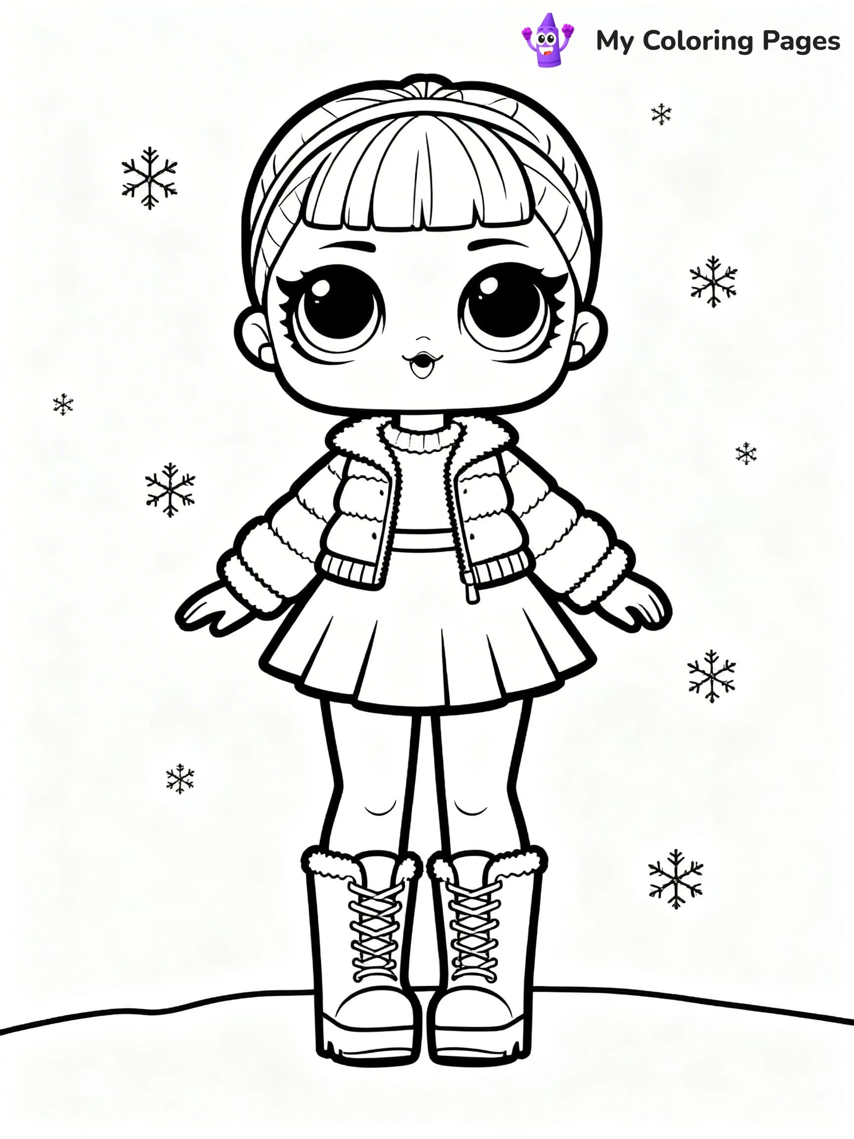 LOL OMG Coloring Pages - 17