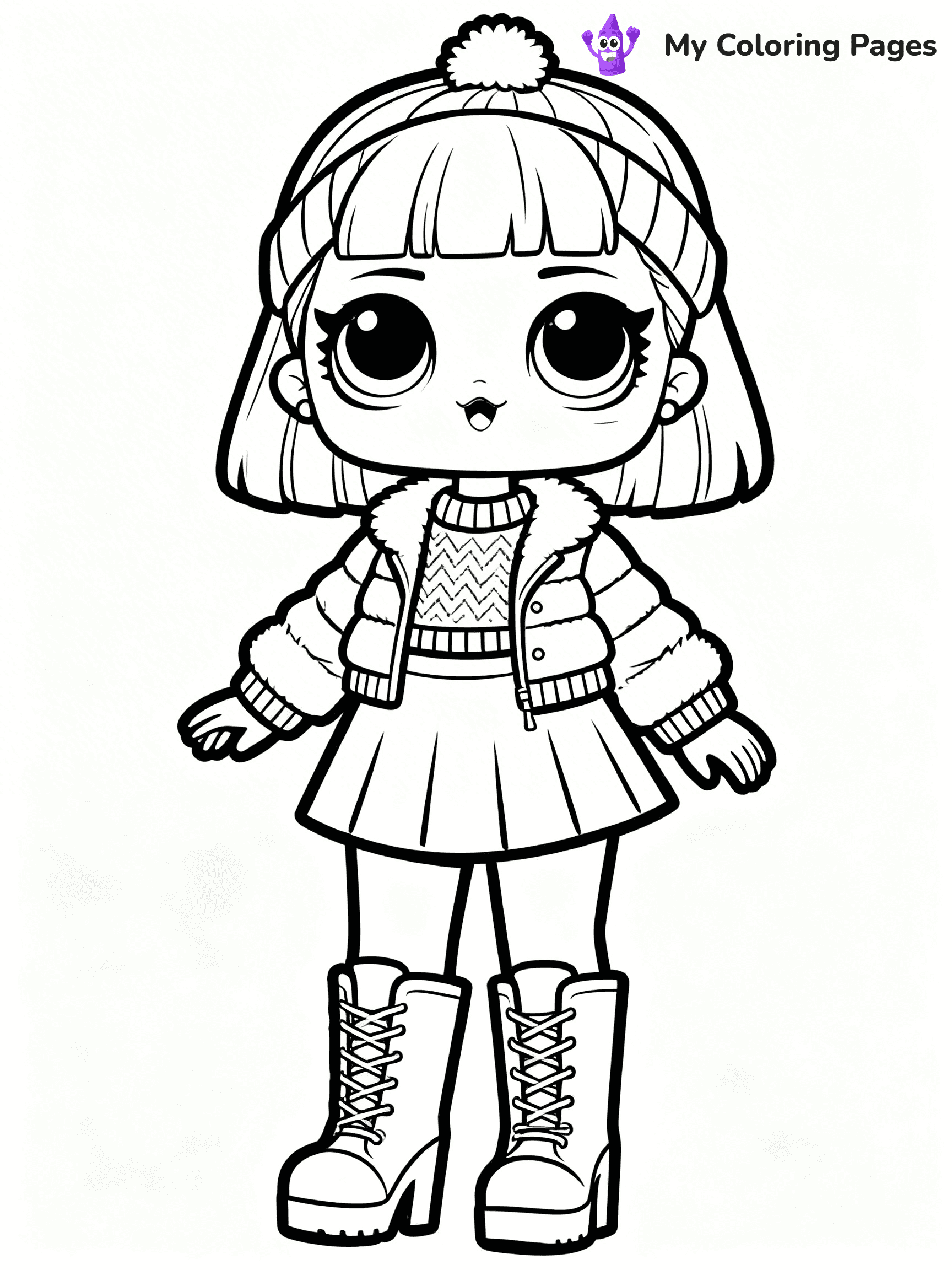 LOL OMG Coloring Pages - 16