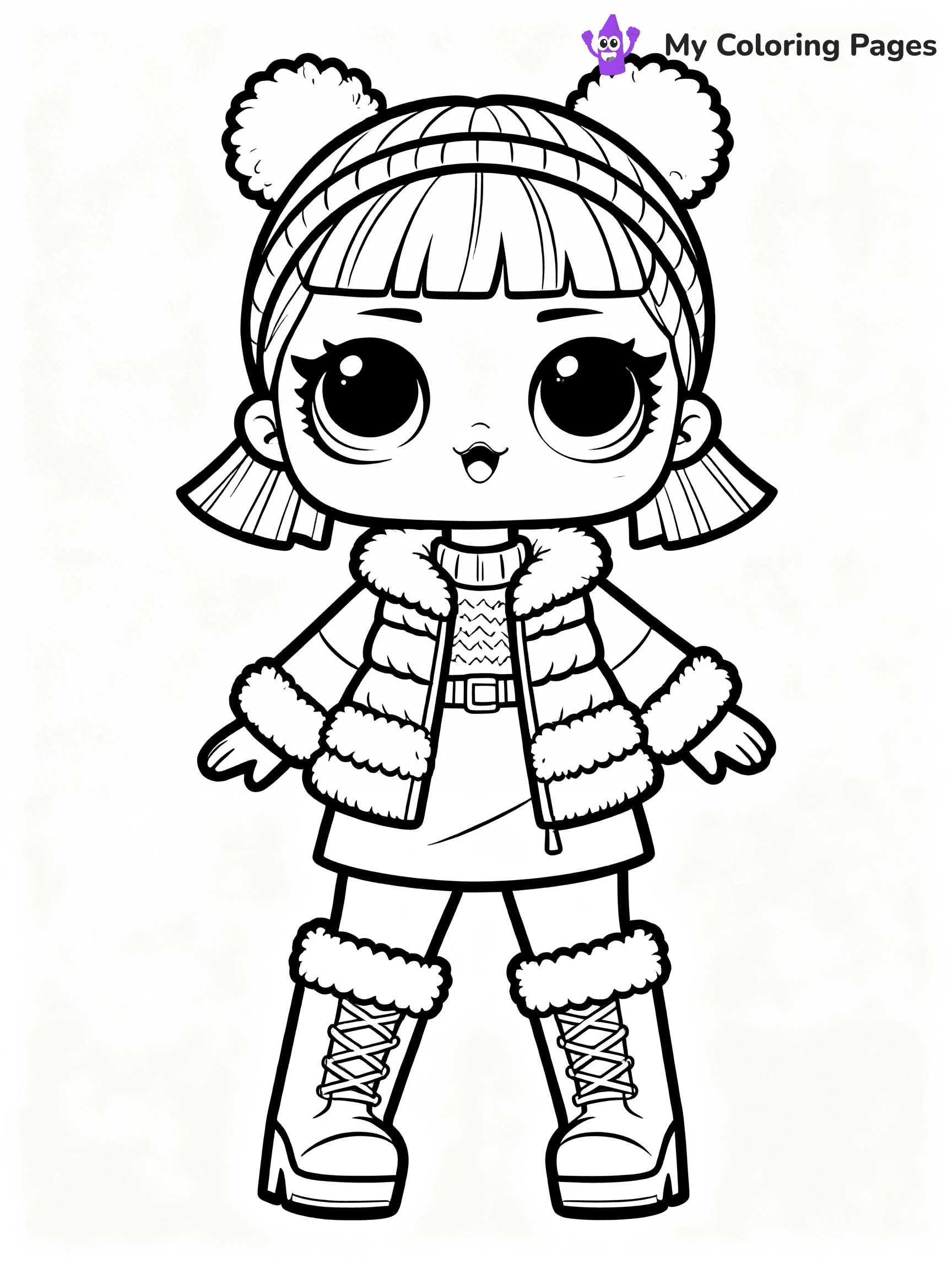 LOL OMG Coloring Pages - 12