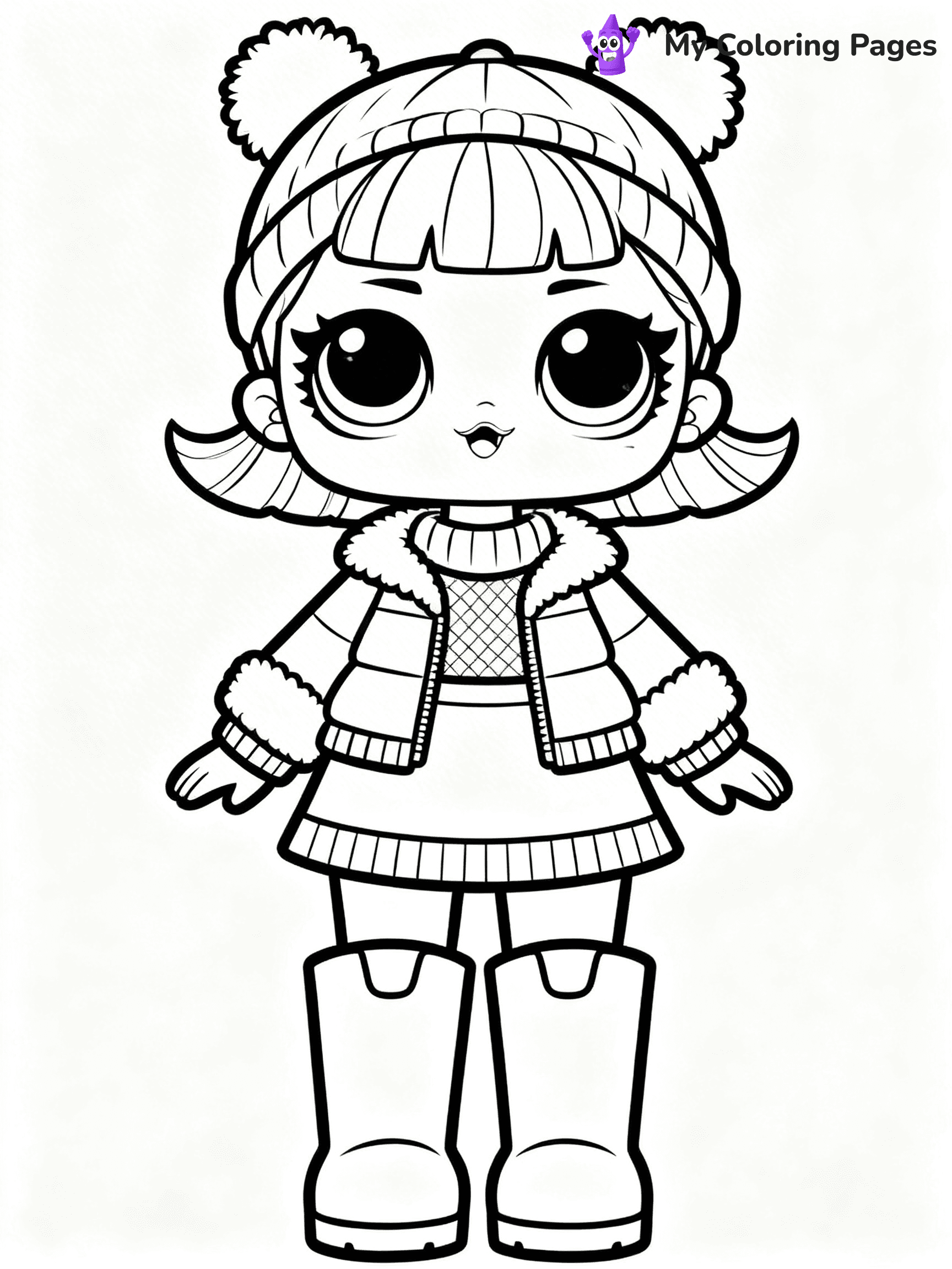 LOL OMG Coloring Pages - 11