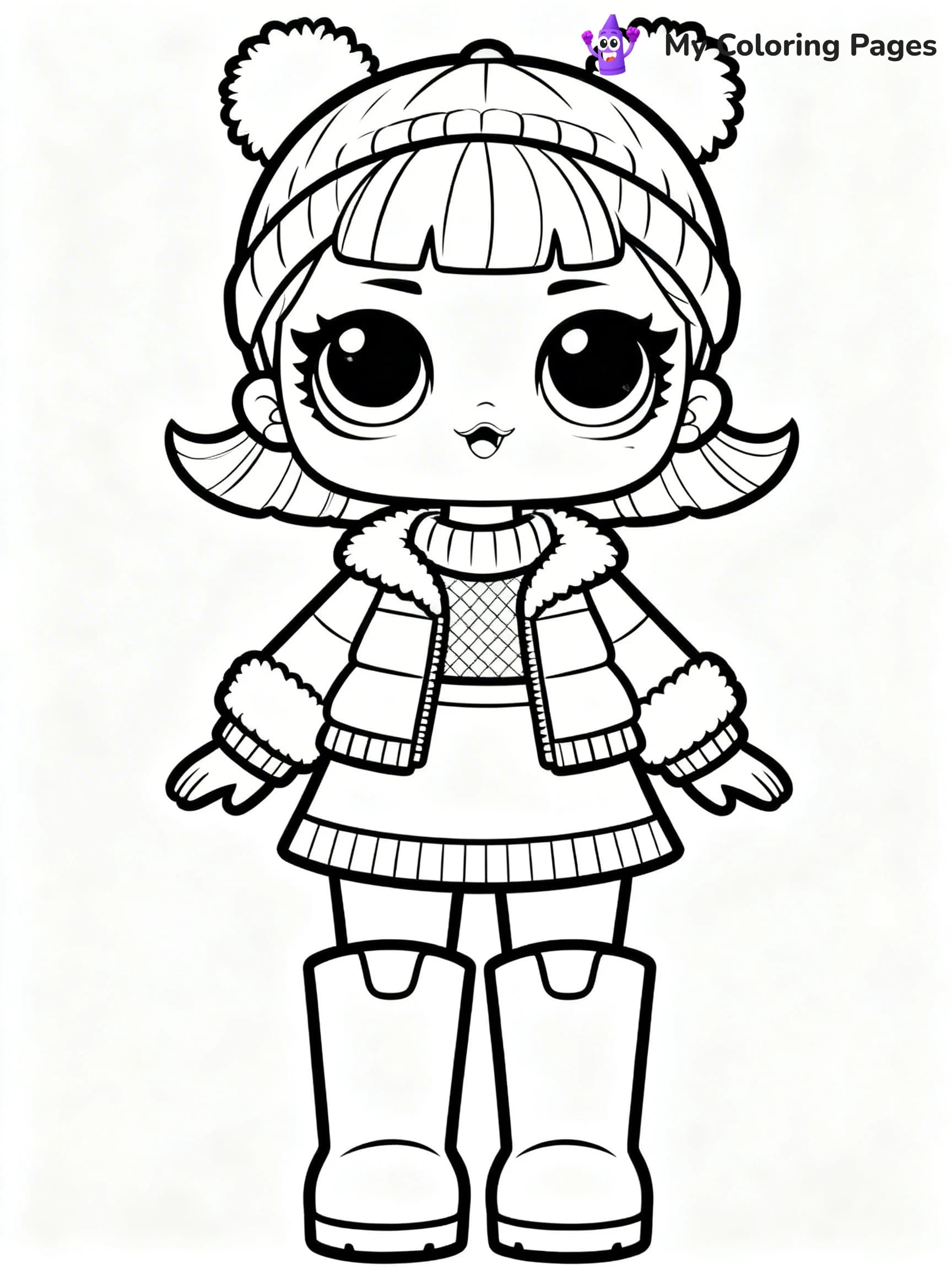 LOL OMG Coloring Pages - 11
