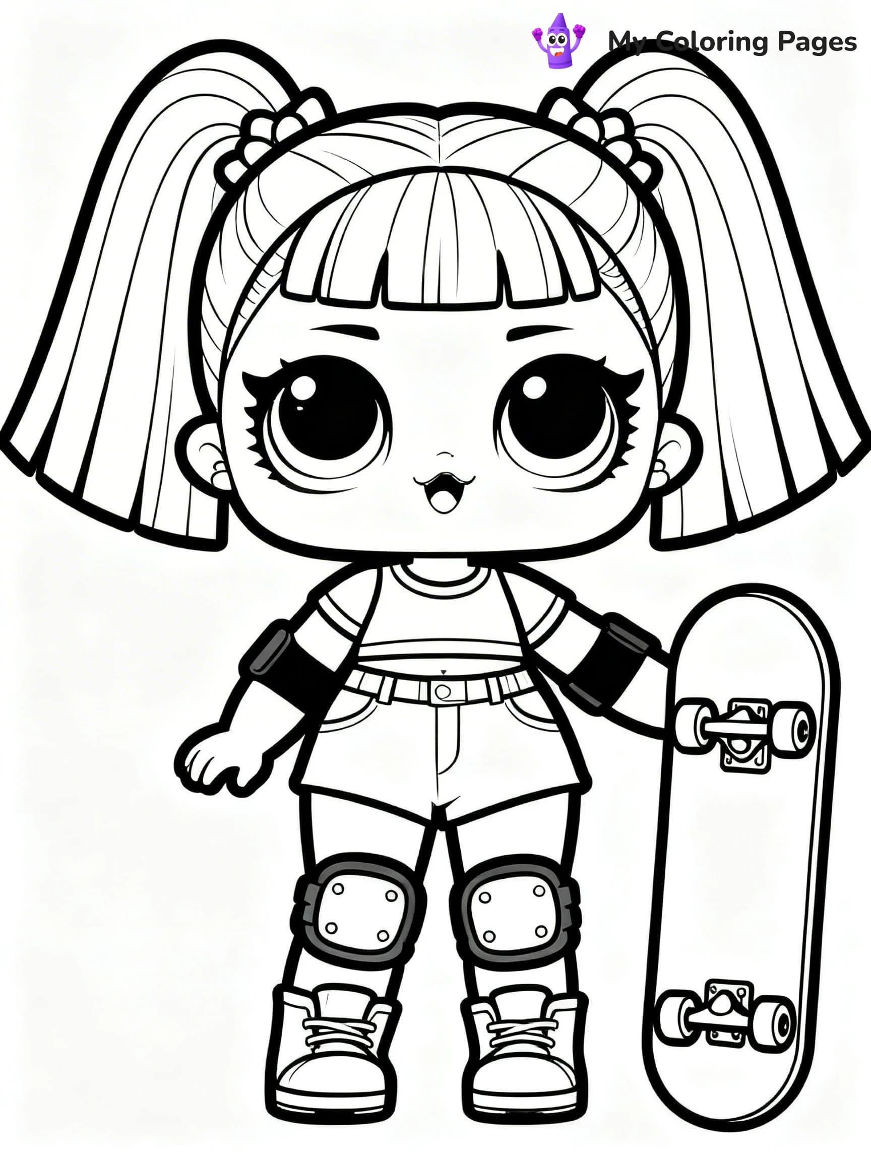 LOL OMG Coloring Pages - 3