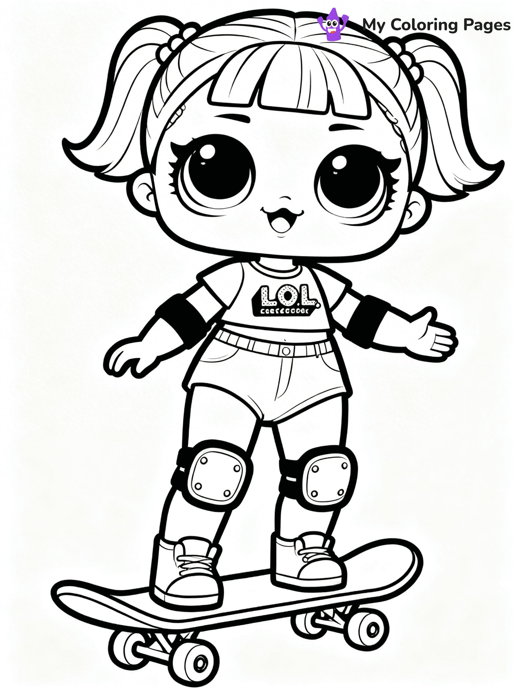 LOL OMG Coloring Pages - 2