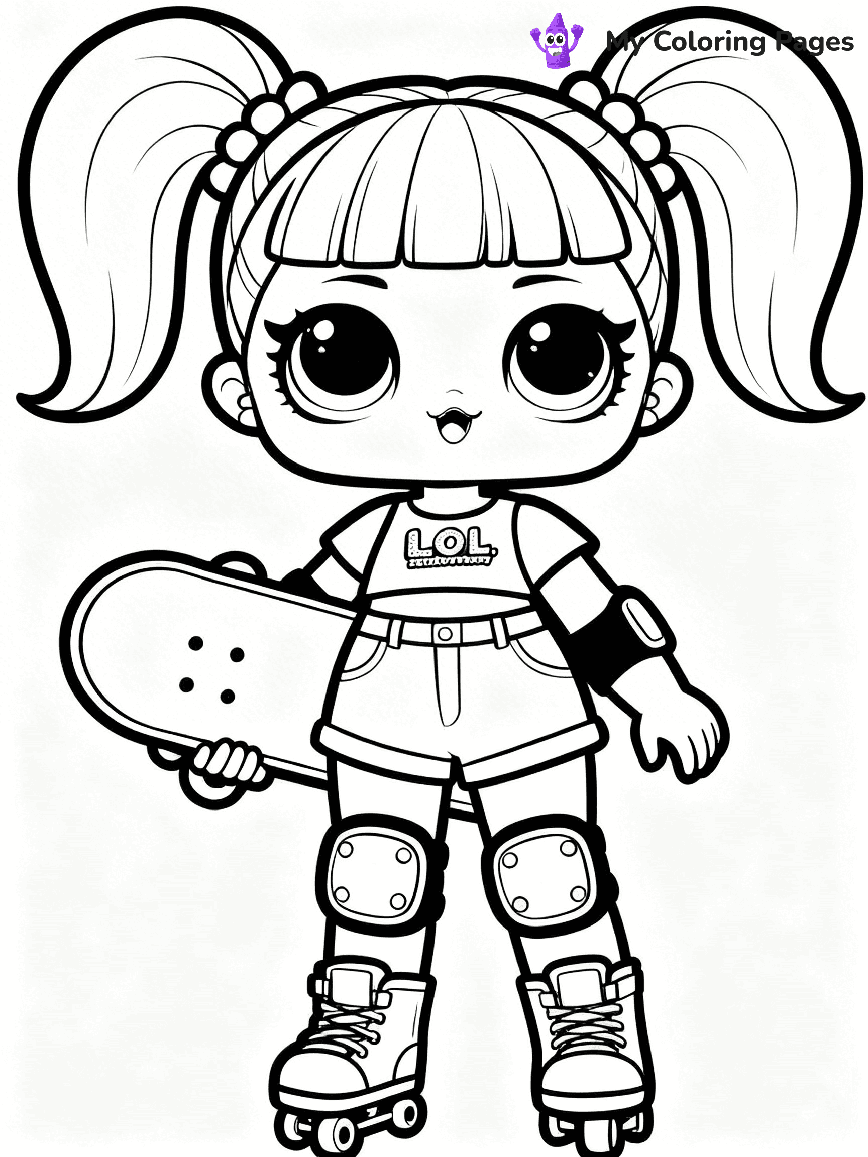 LOL OMG Coloring Pages - 1