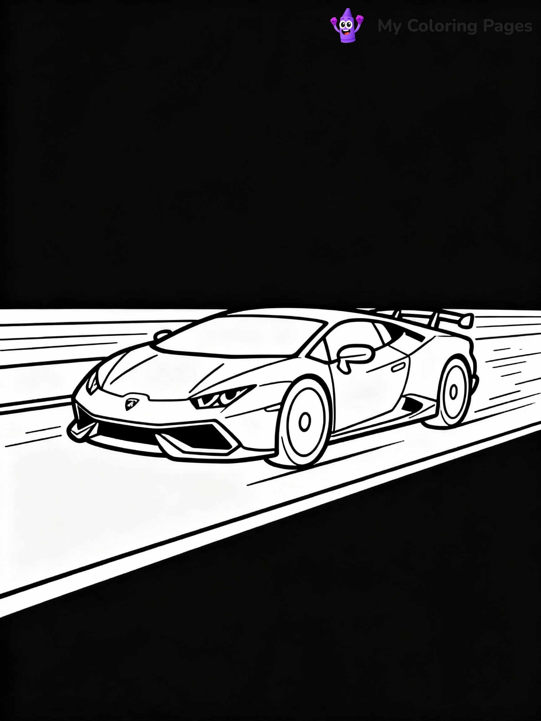 Lamborghini Coloring Pages - 24