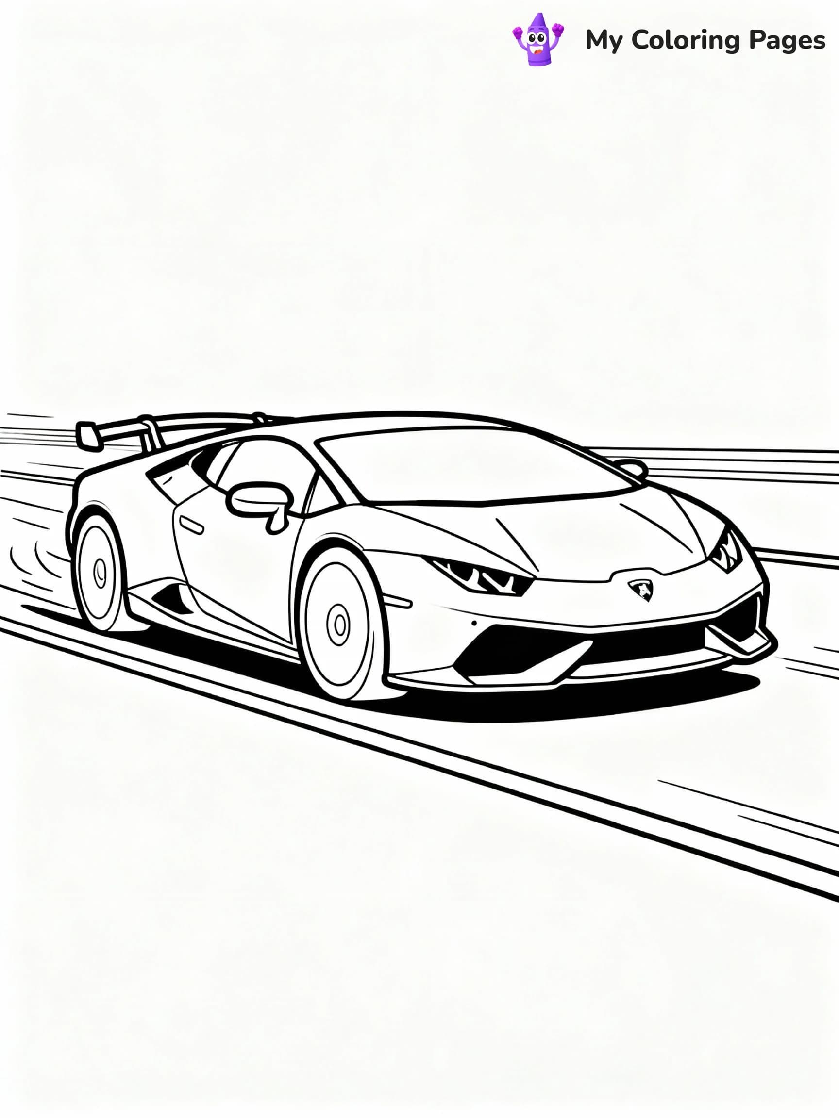 Lamborghini Coloring Pages - 21