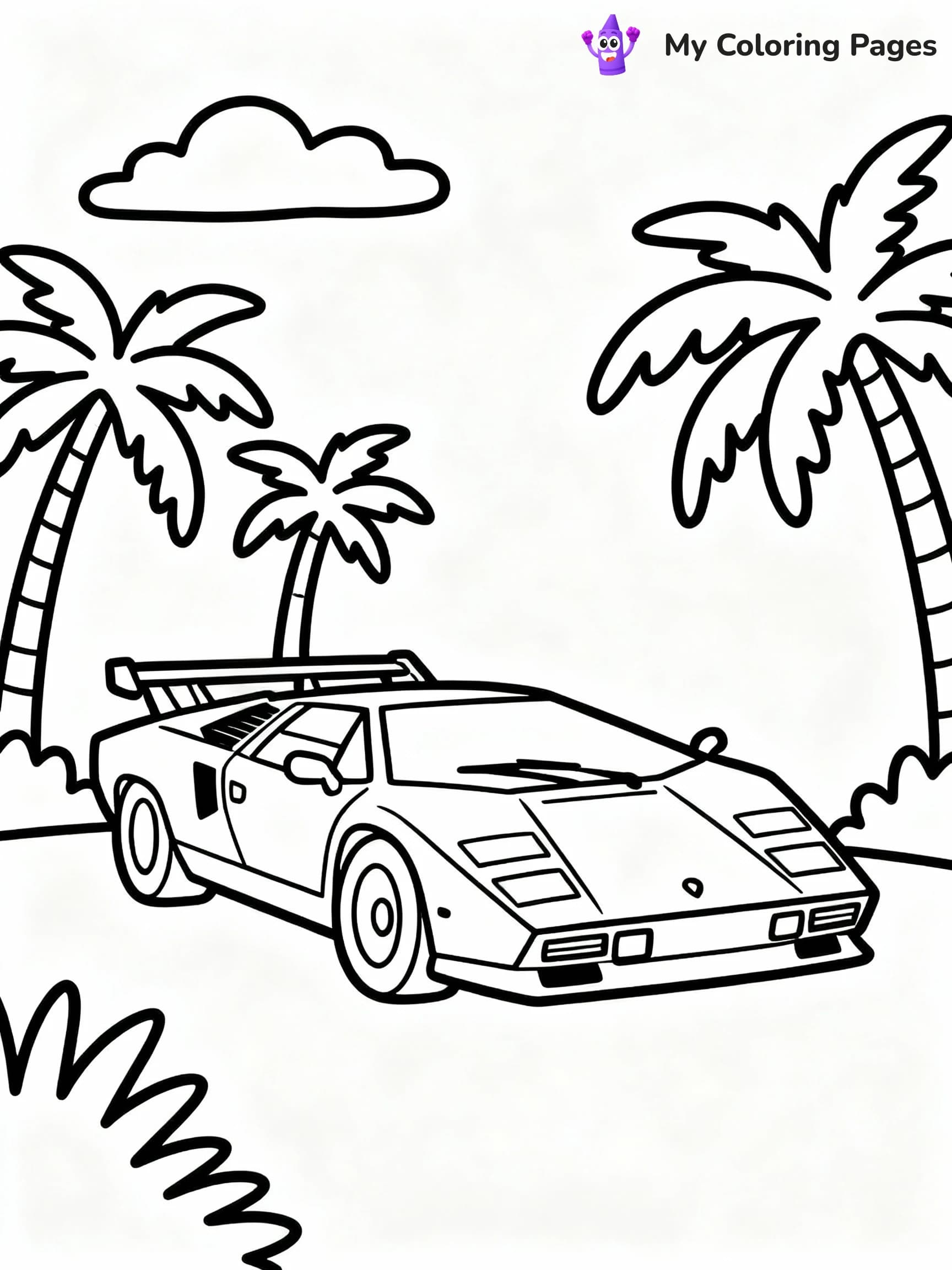 Lamborghini Coloring Pages - 14