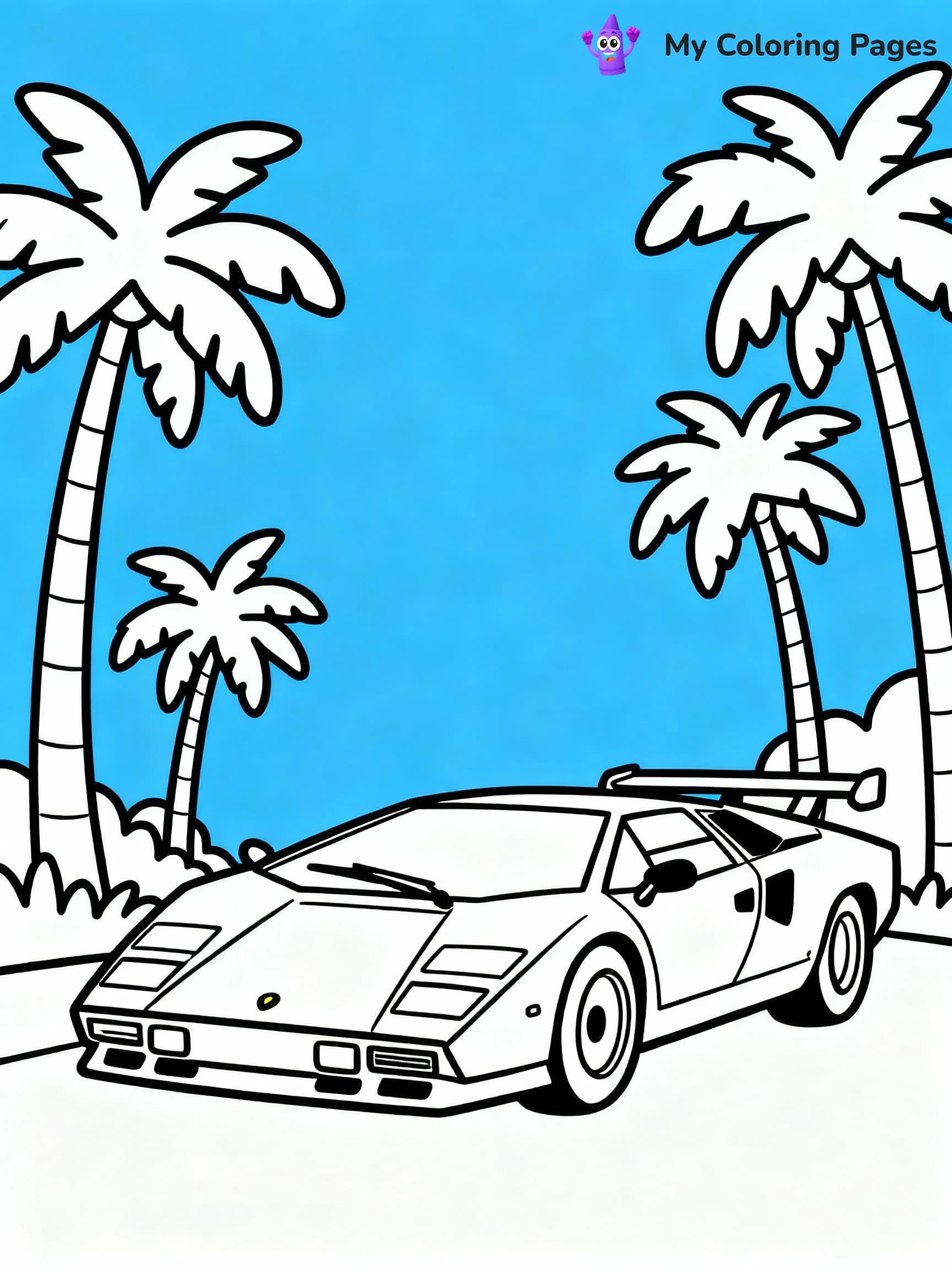 Lamborghini Coloring Pages - 12