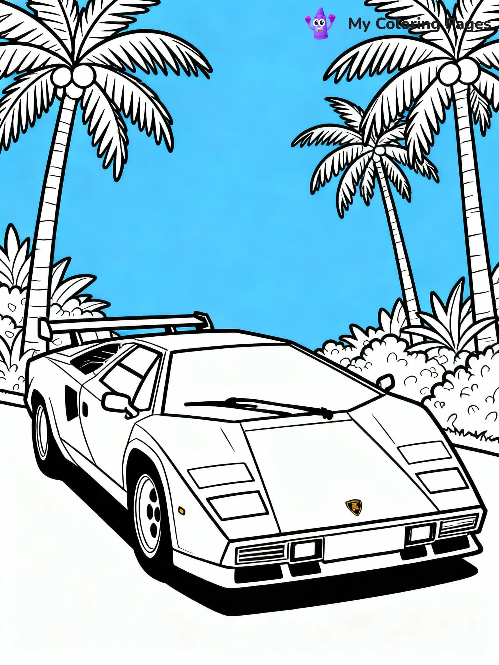 Lamborghini Coloring Pages - 11