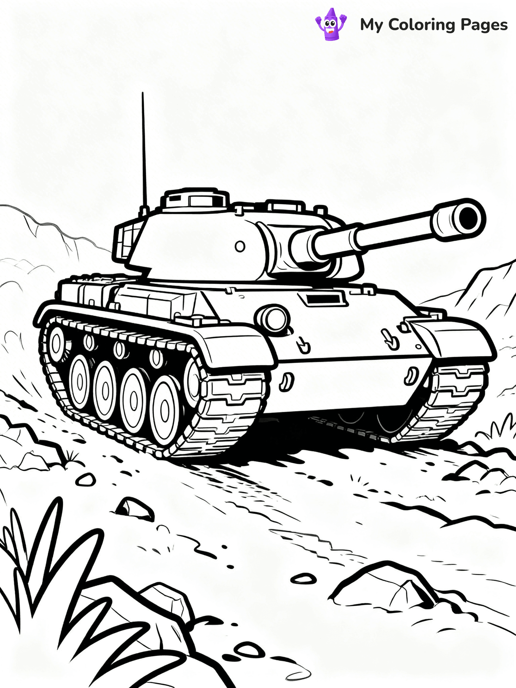 Military Coloring Pages - 44