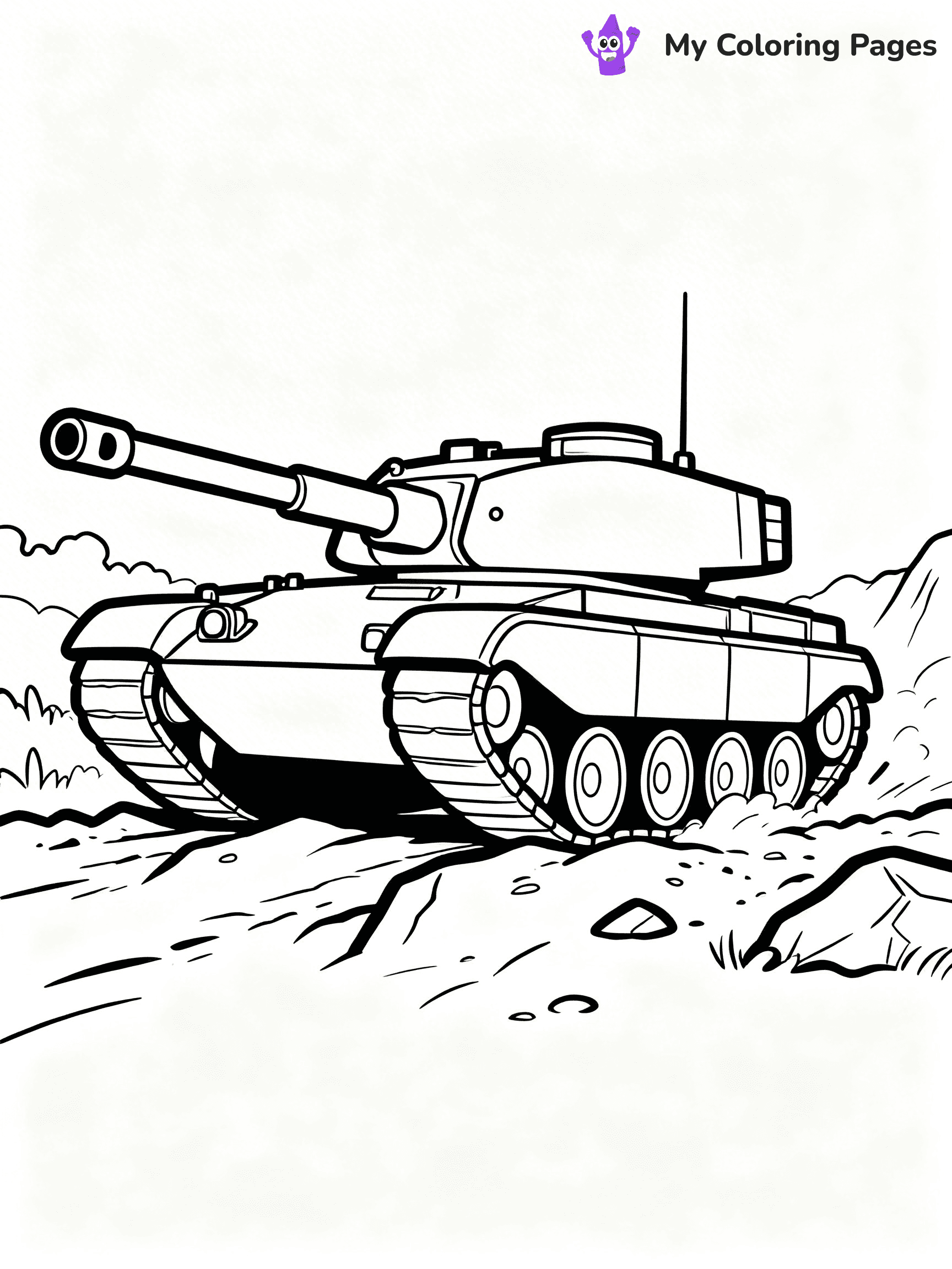 Military Coloring Pages - 43