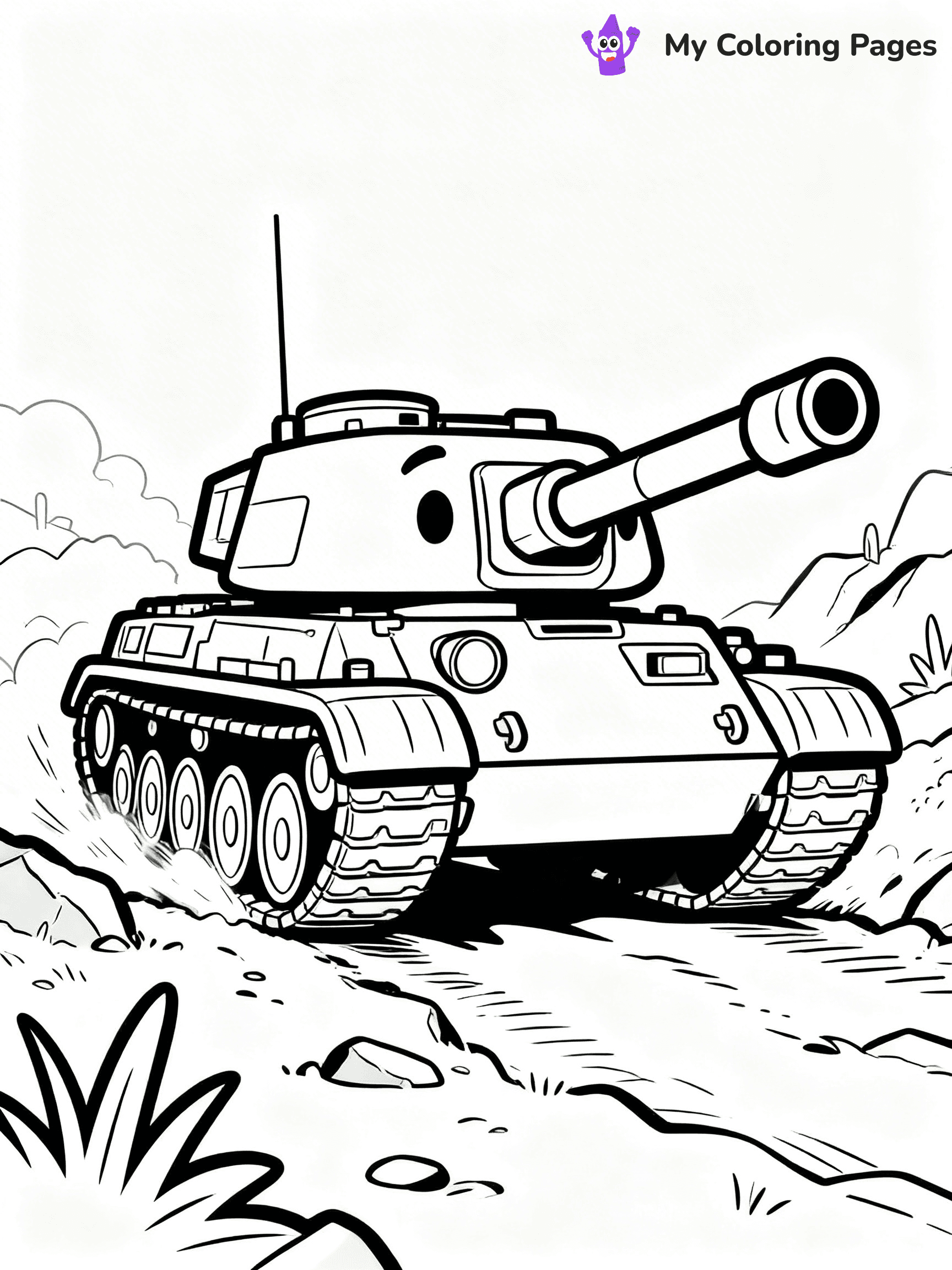 Military Coloring Pages - 42