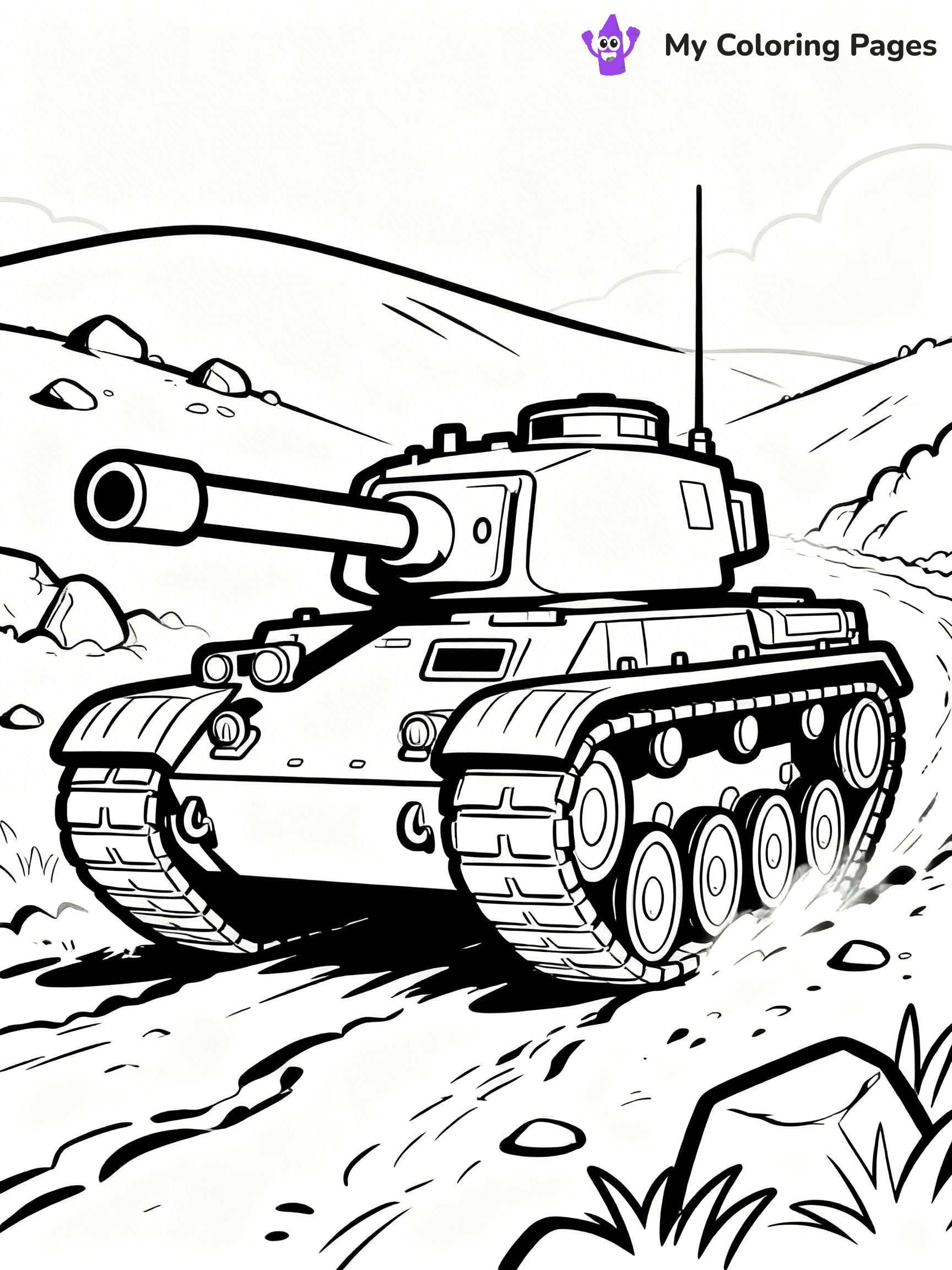 Military Coloring Pages - 38