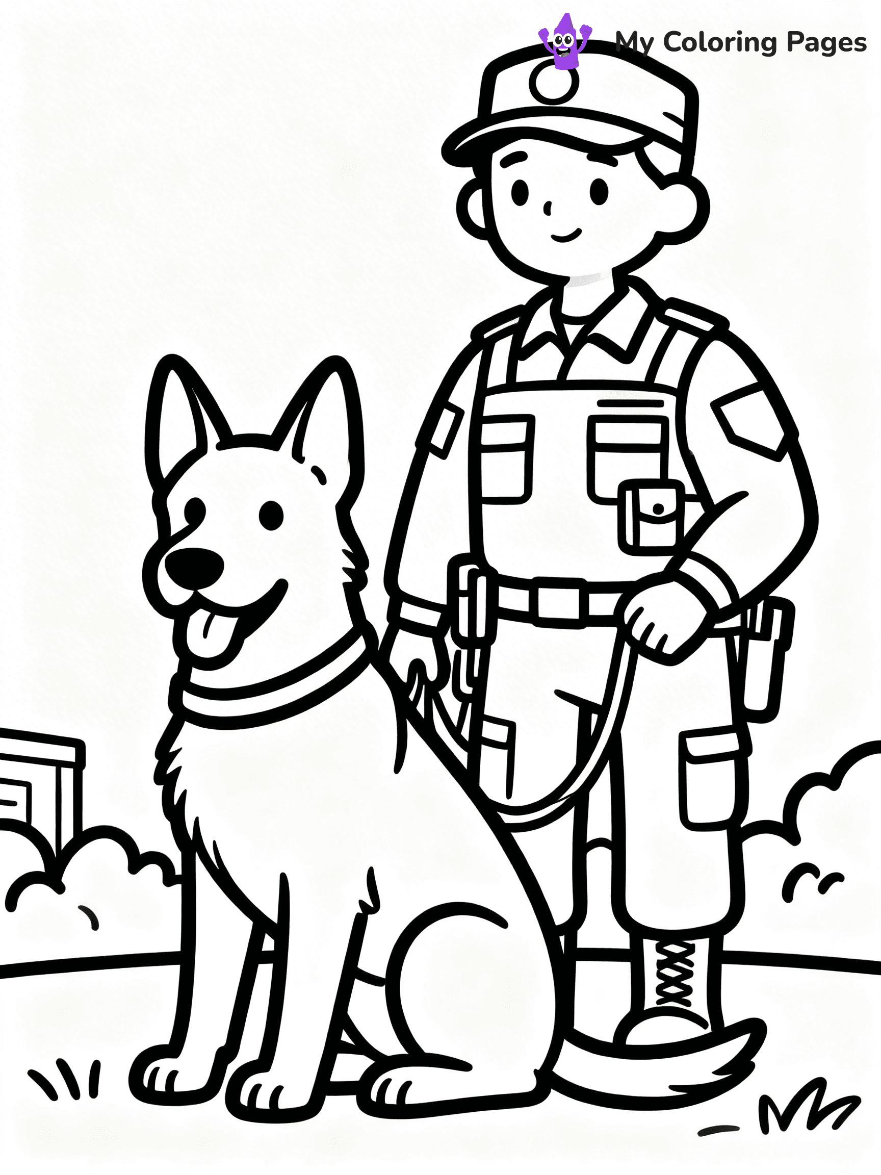 Military Coloring Pages - 17