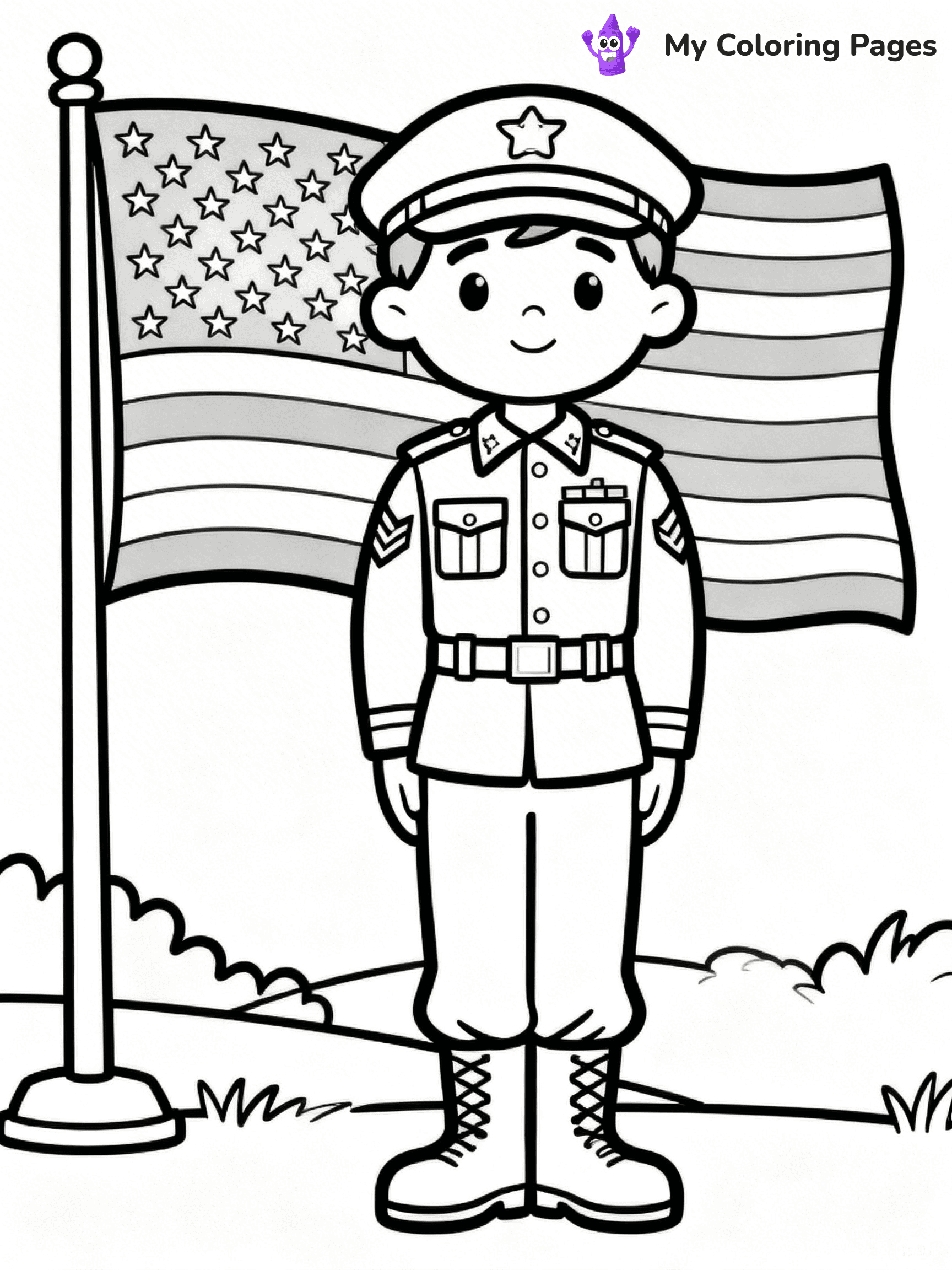 Military Coloring Pages - 13