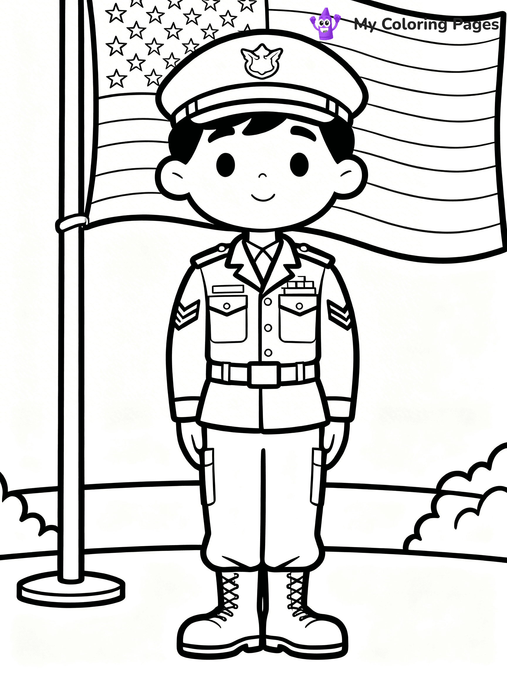 Military Coloring Pages - 10