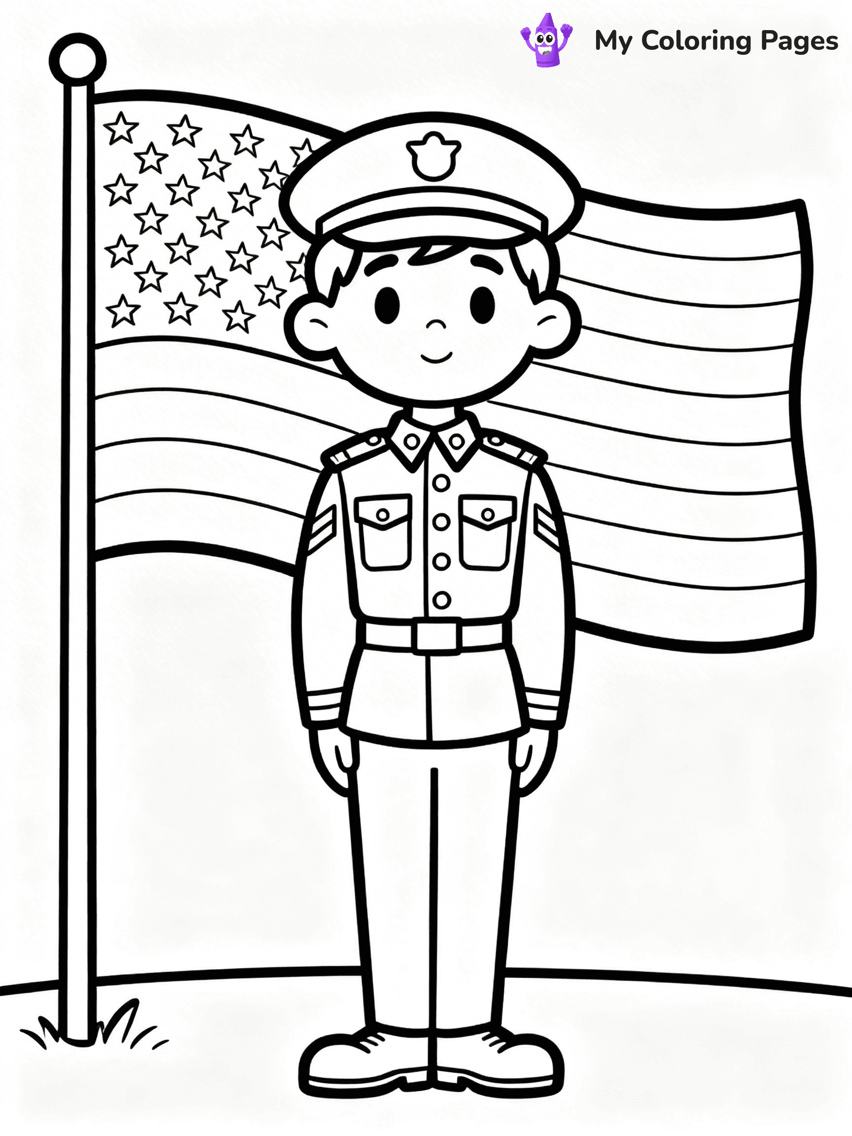 Military Coloring Pages - 9