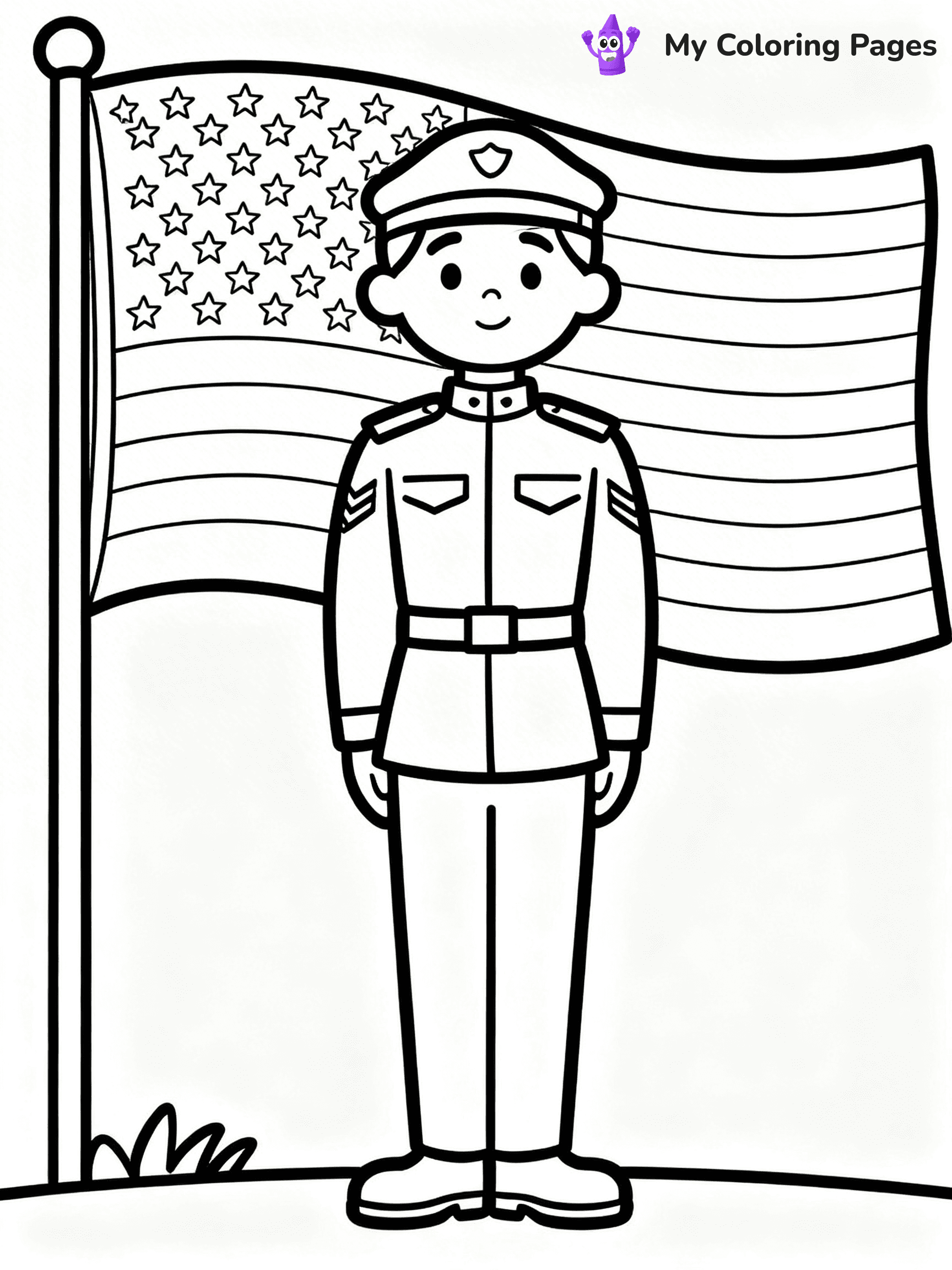Military Coloring Pages - 8