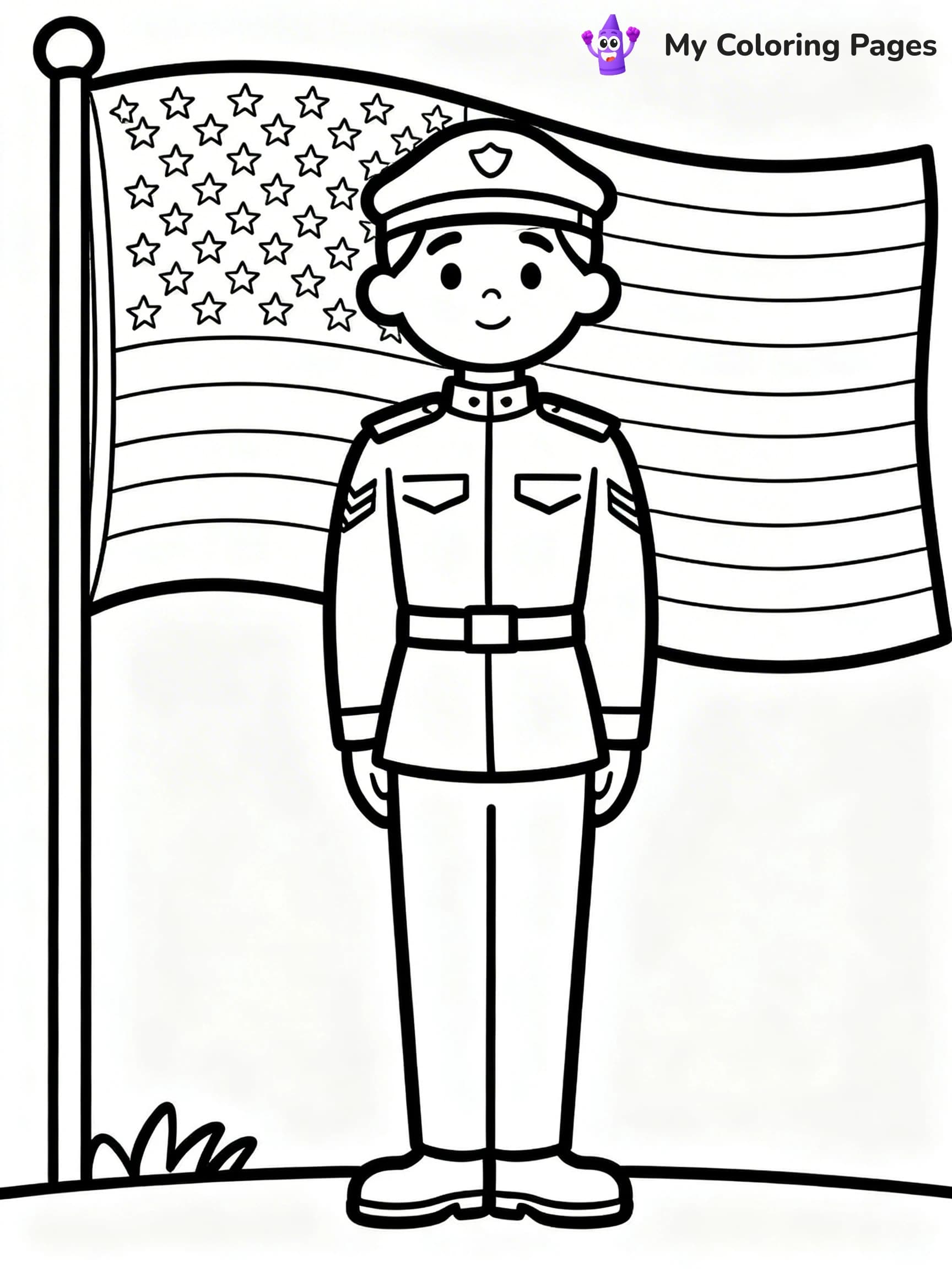 Military Coloring Pages - 8