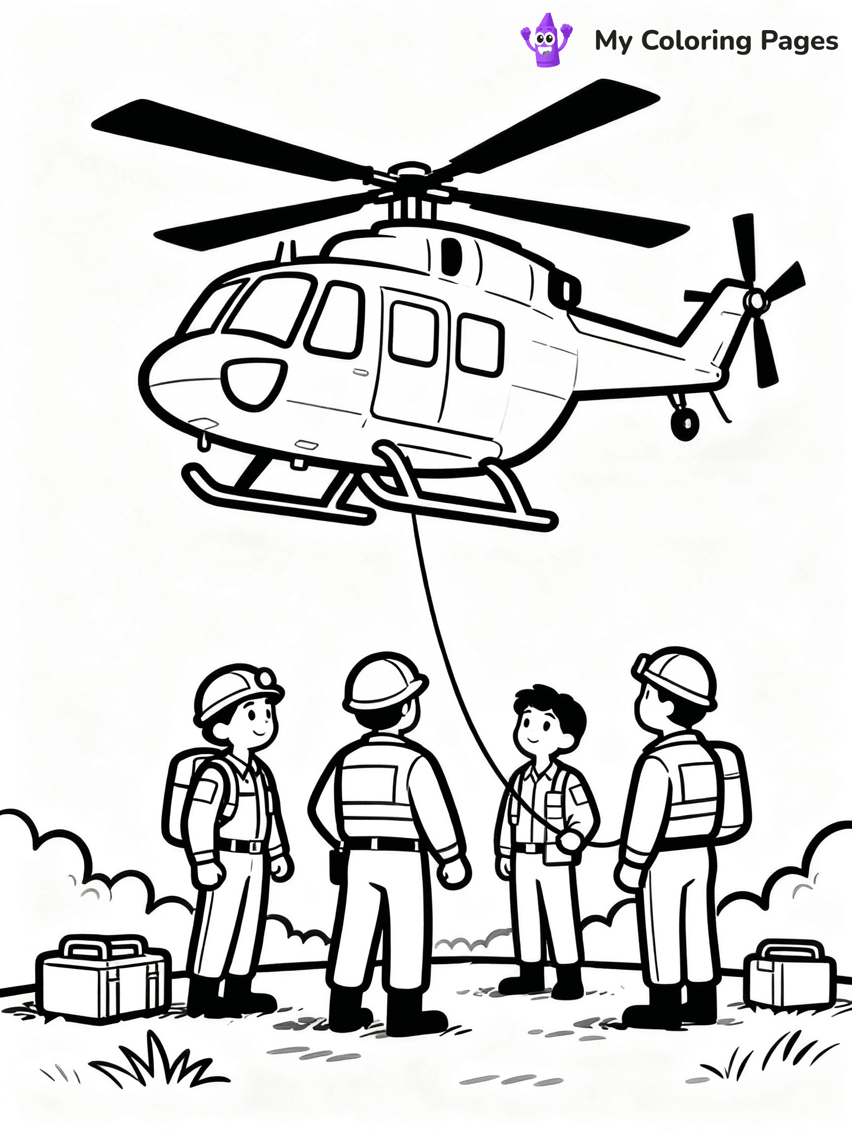 Military Coloring Pages - 6