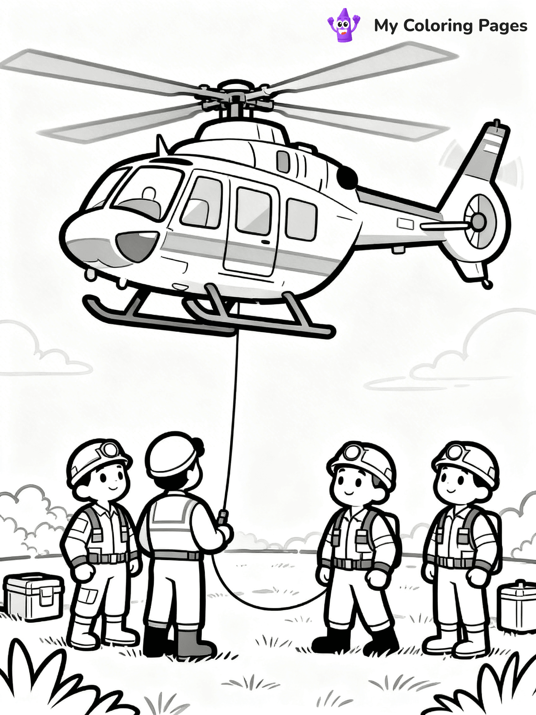 Military Coloring Pages - 1