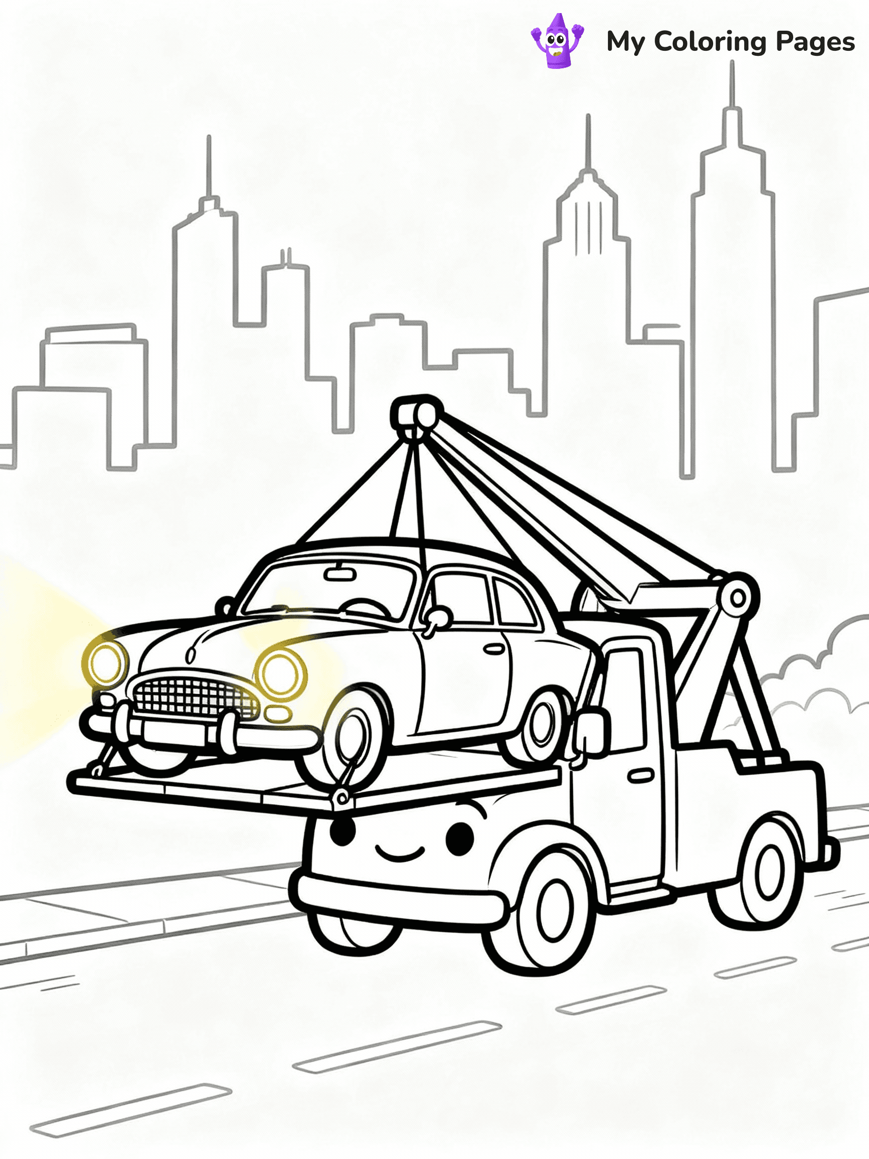 Truck Coloring Pages - 38