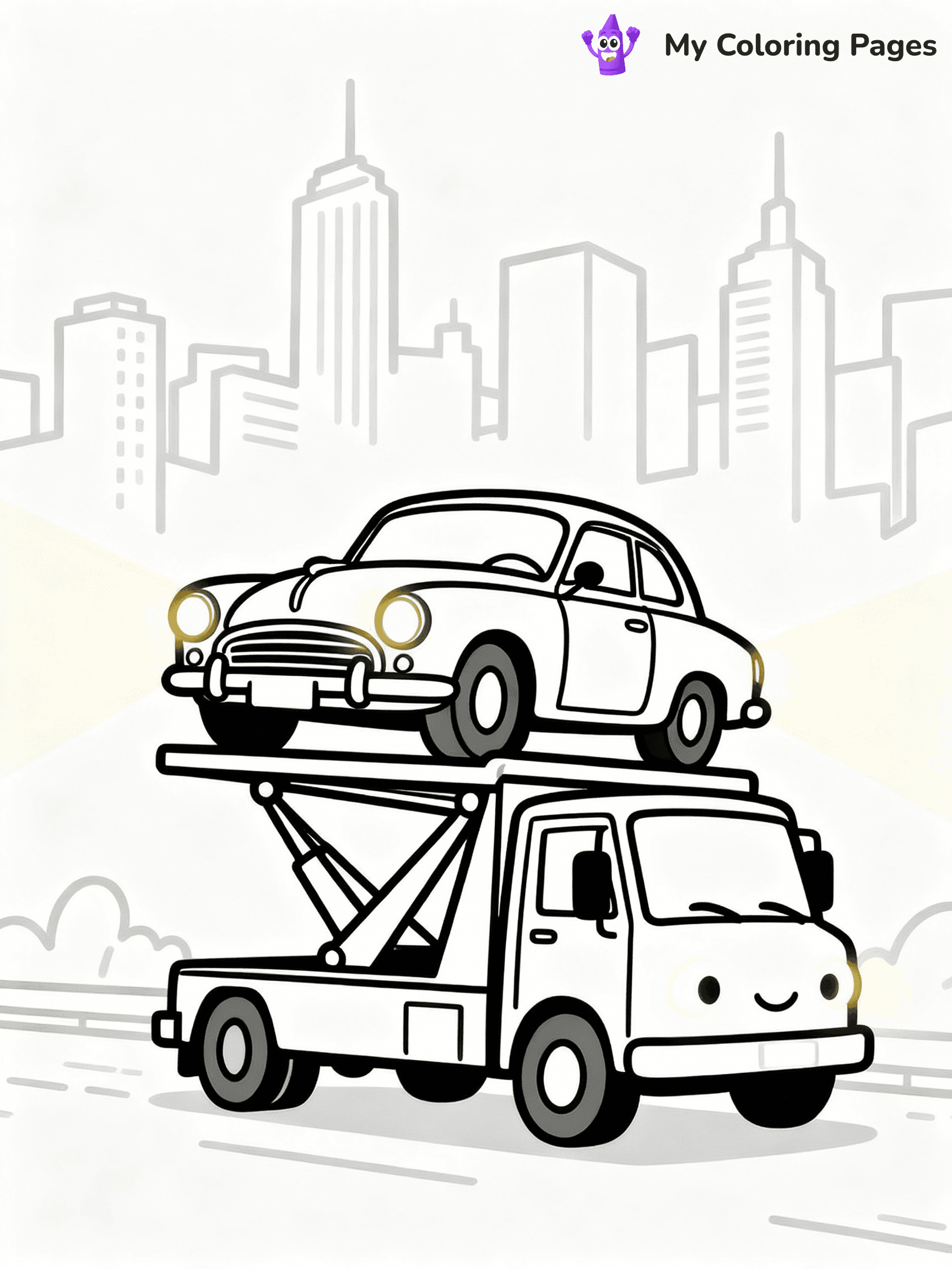 Truck Coloring Pages - 35