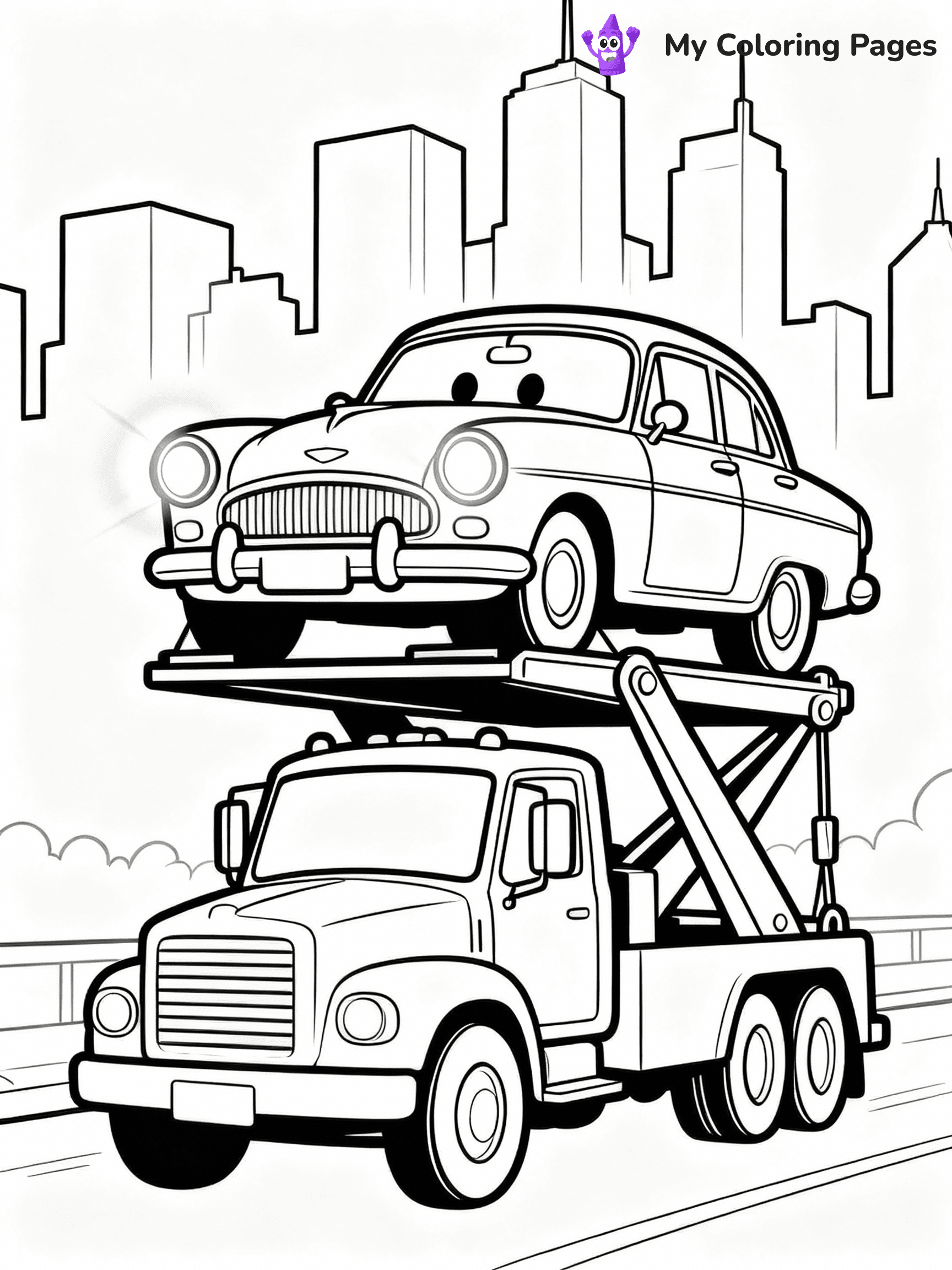 Truck Coloring Pages - 33