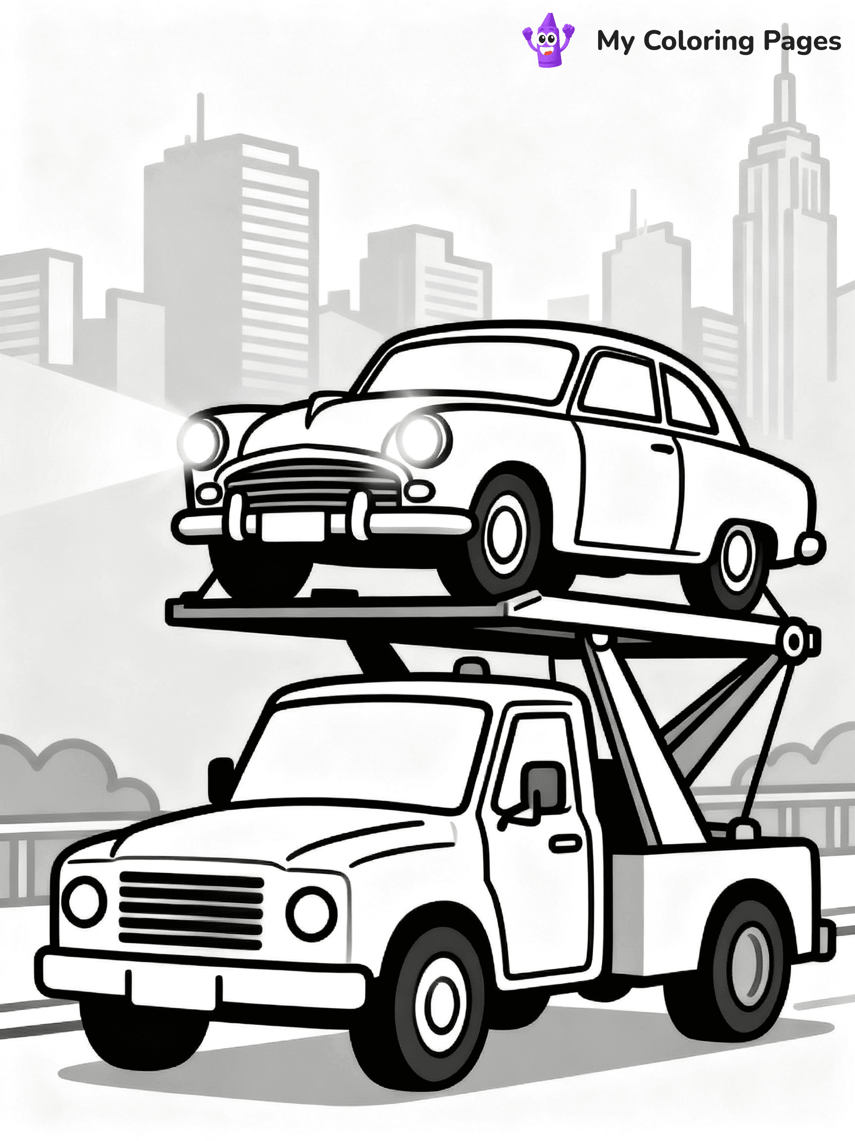 Truck Coloring Pages - 32