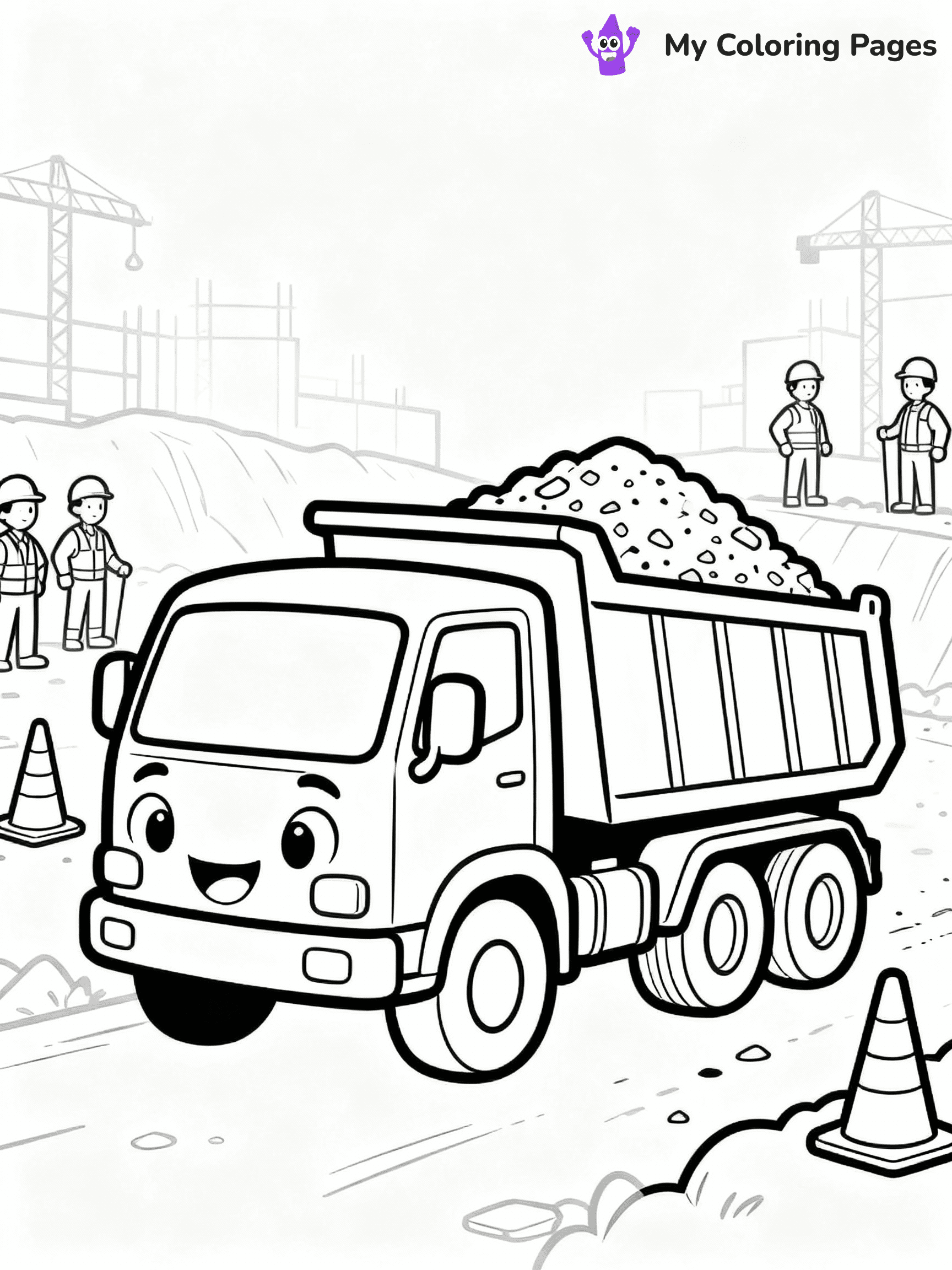 Truck Coloring Pages - 29