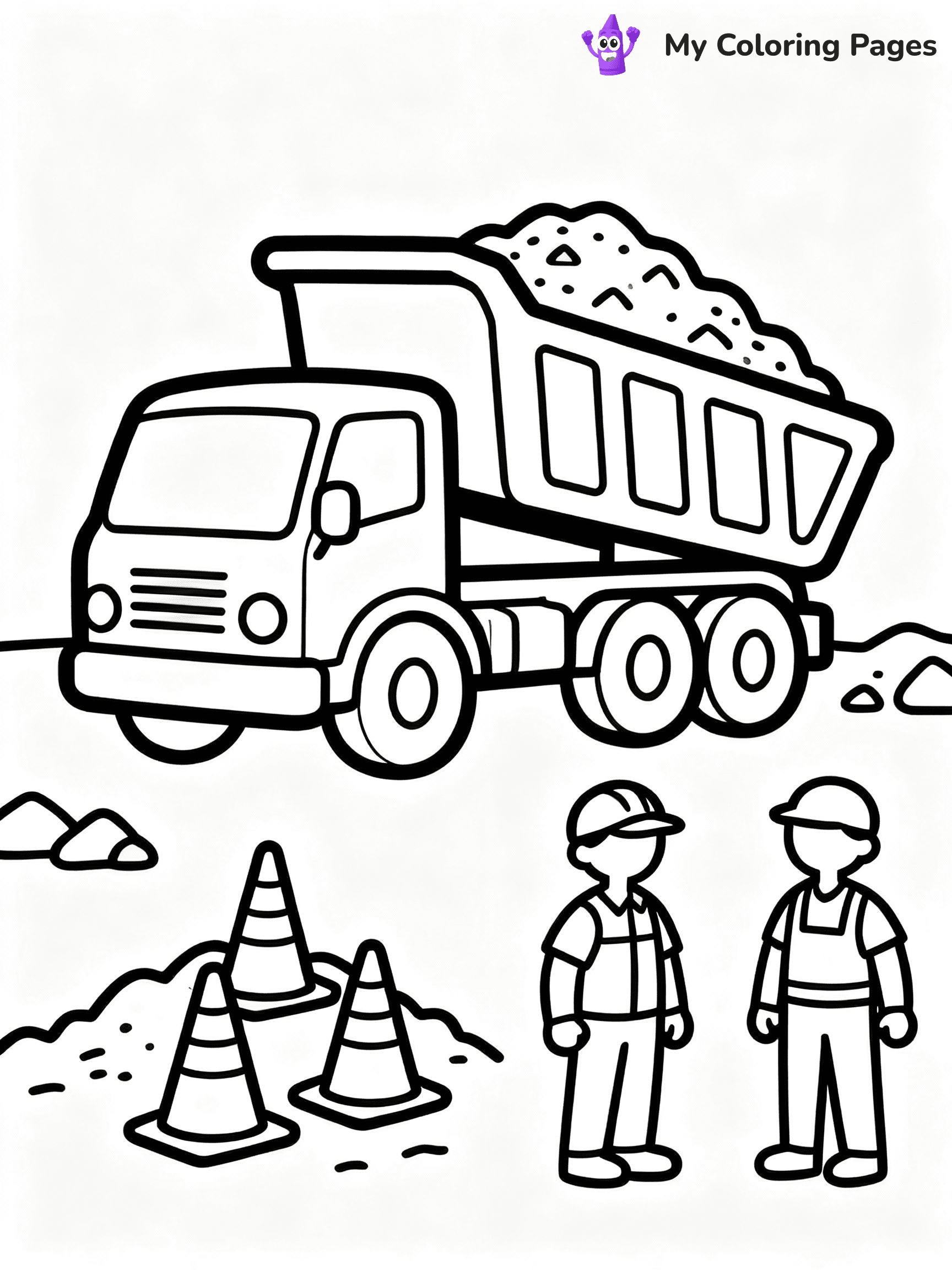 Truck Coloring Pages - 27