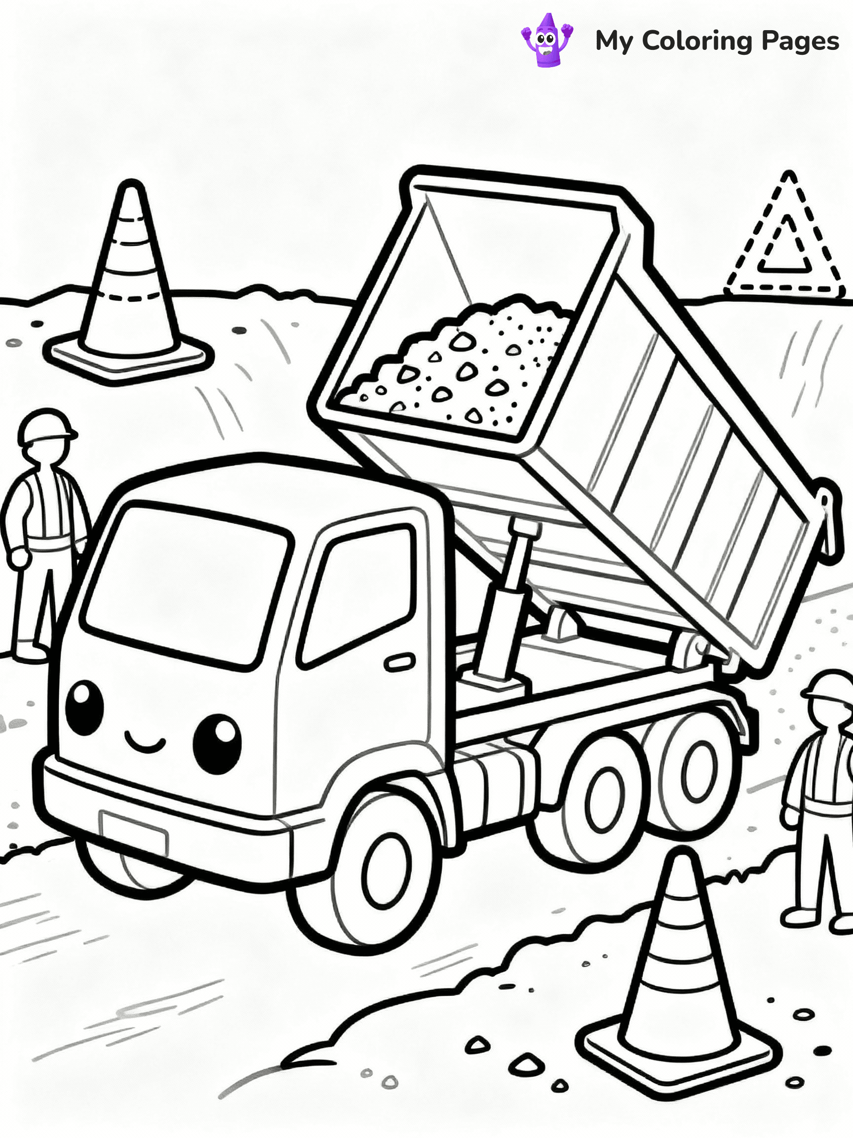 Truck Coloring Pages - 26