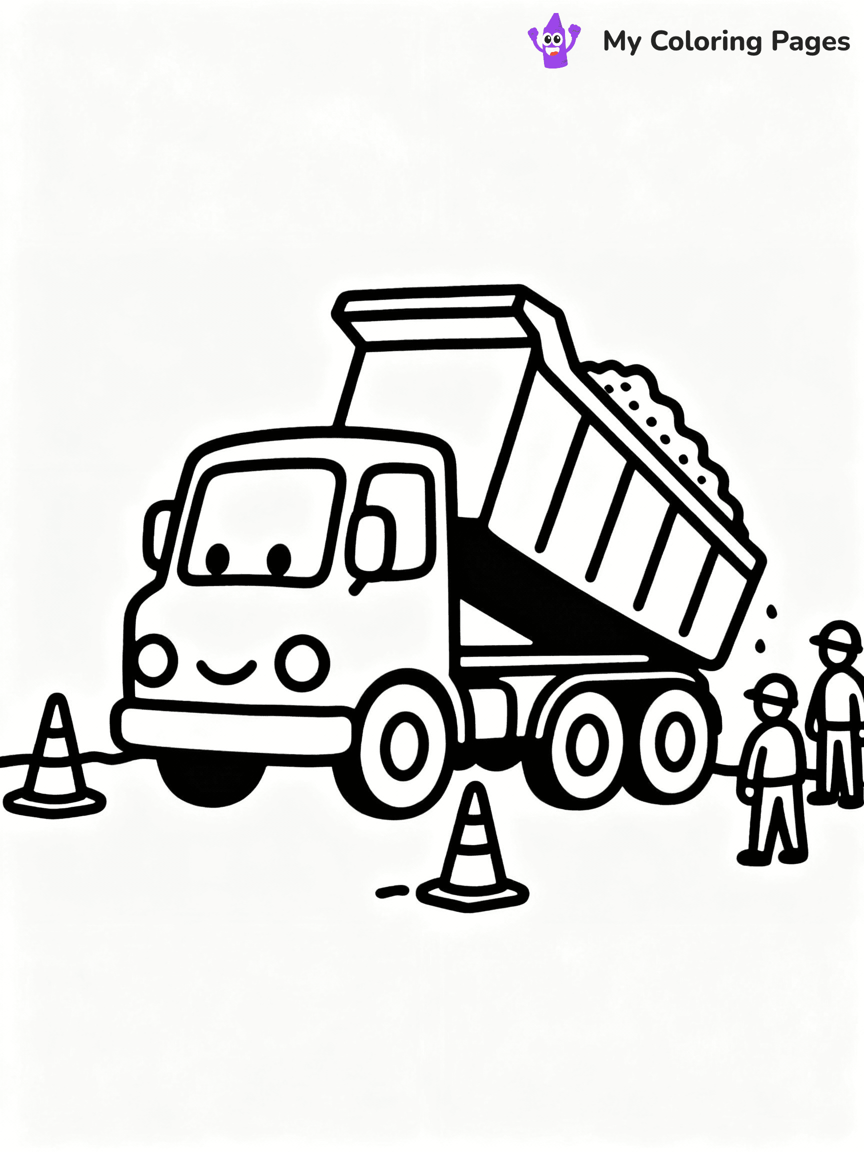 Truck Coloring Pages - 24