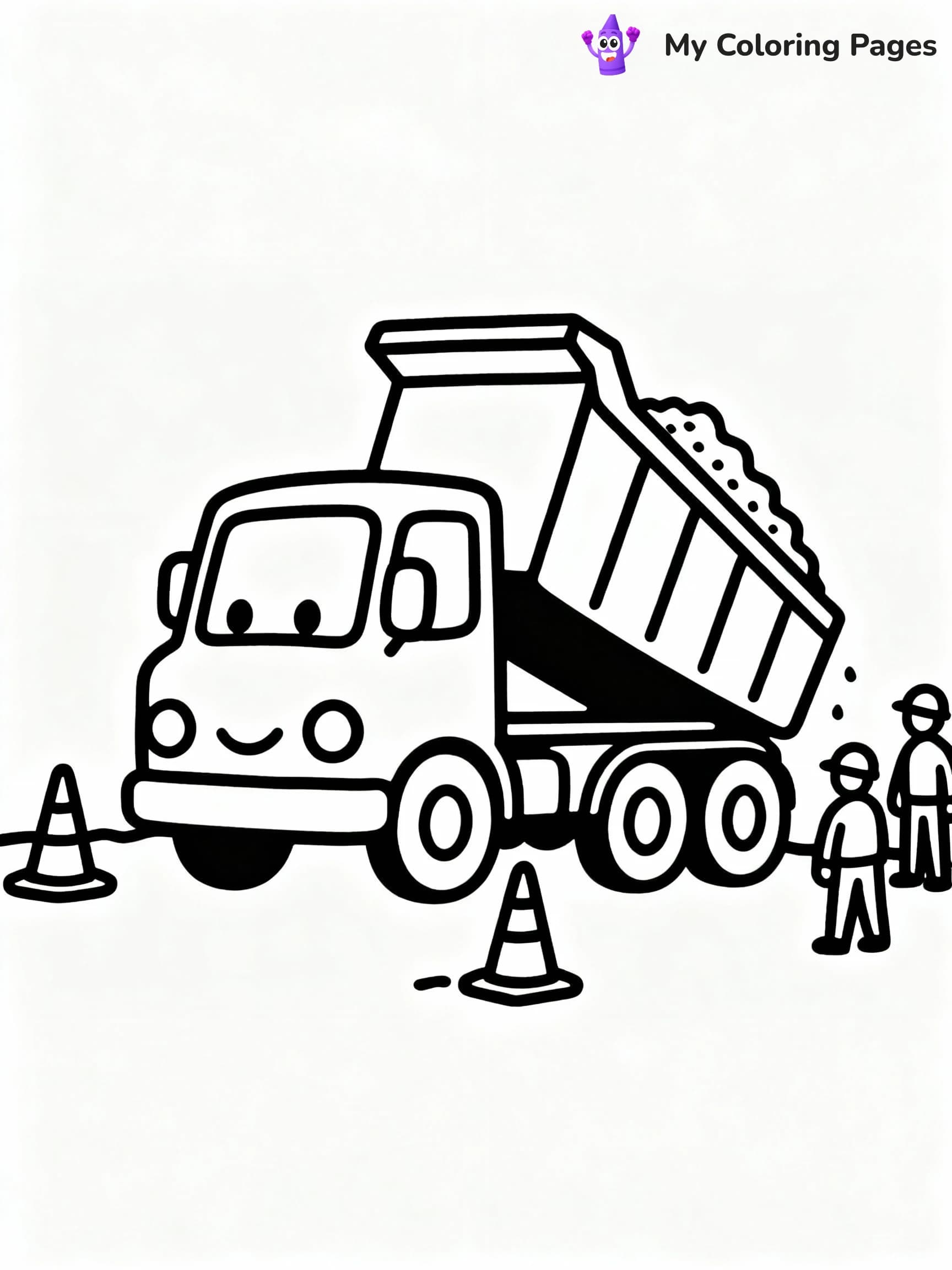 Truck Coloring Pages - 24