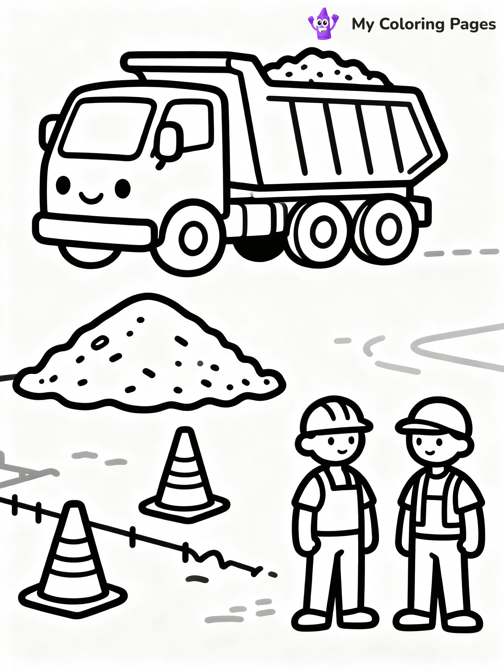 Truck Coloring Pages - 23
