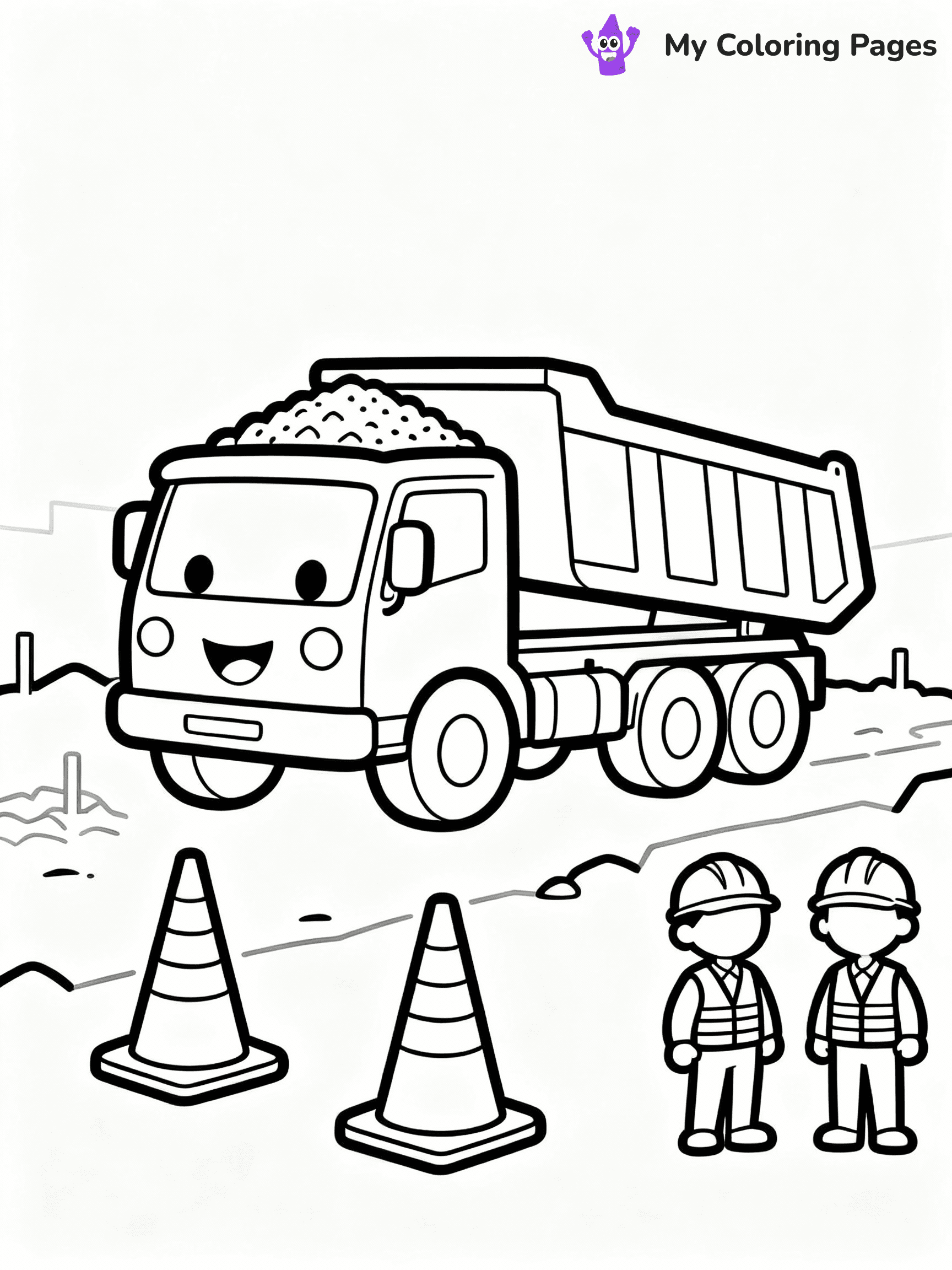 Truck Coloring Pages - 22