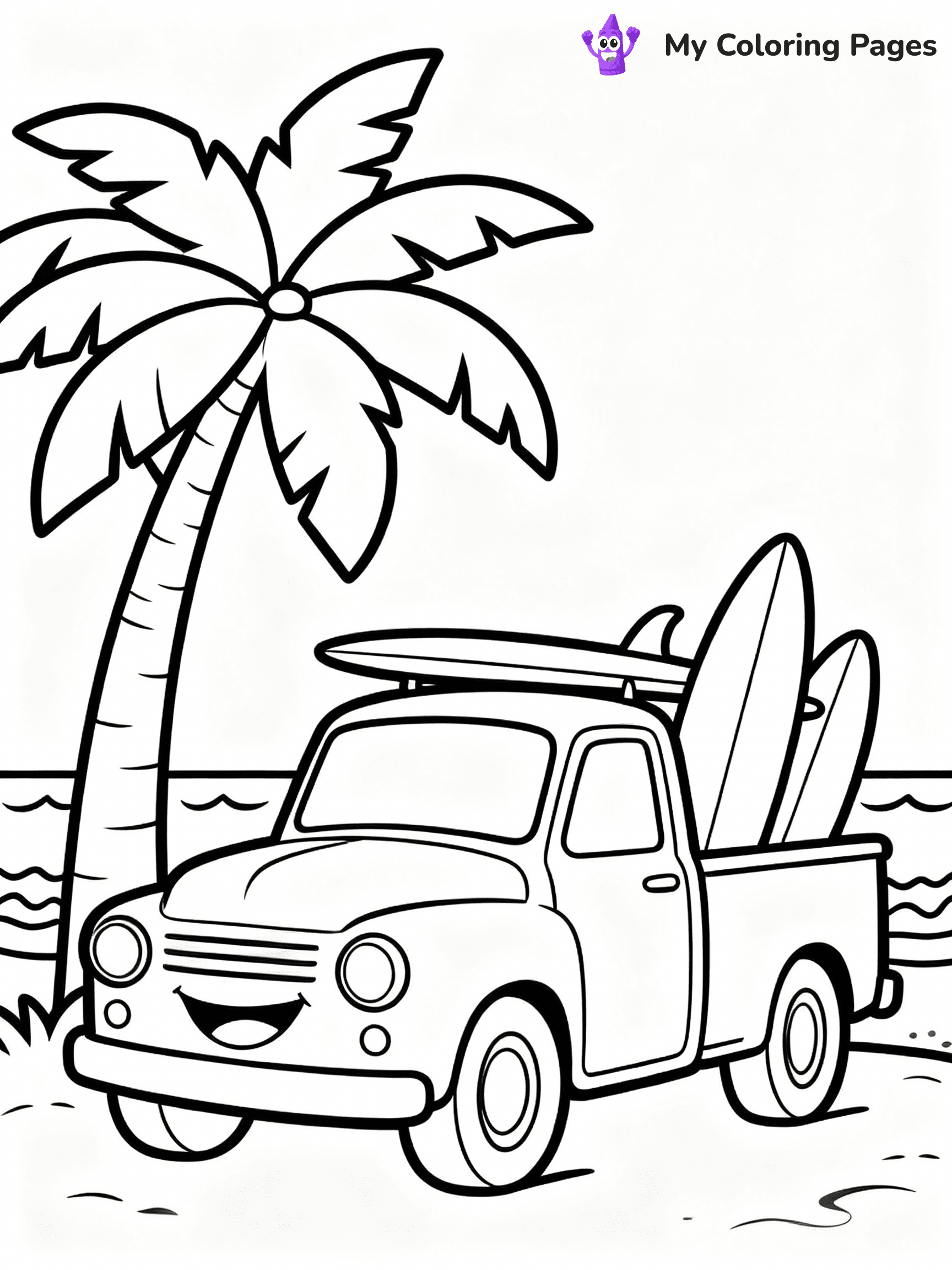 Truck Coloring Pages - 11