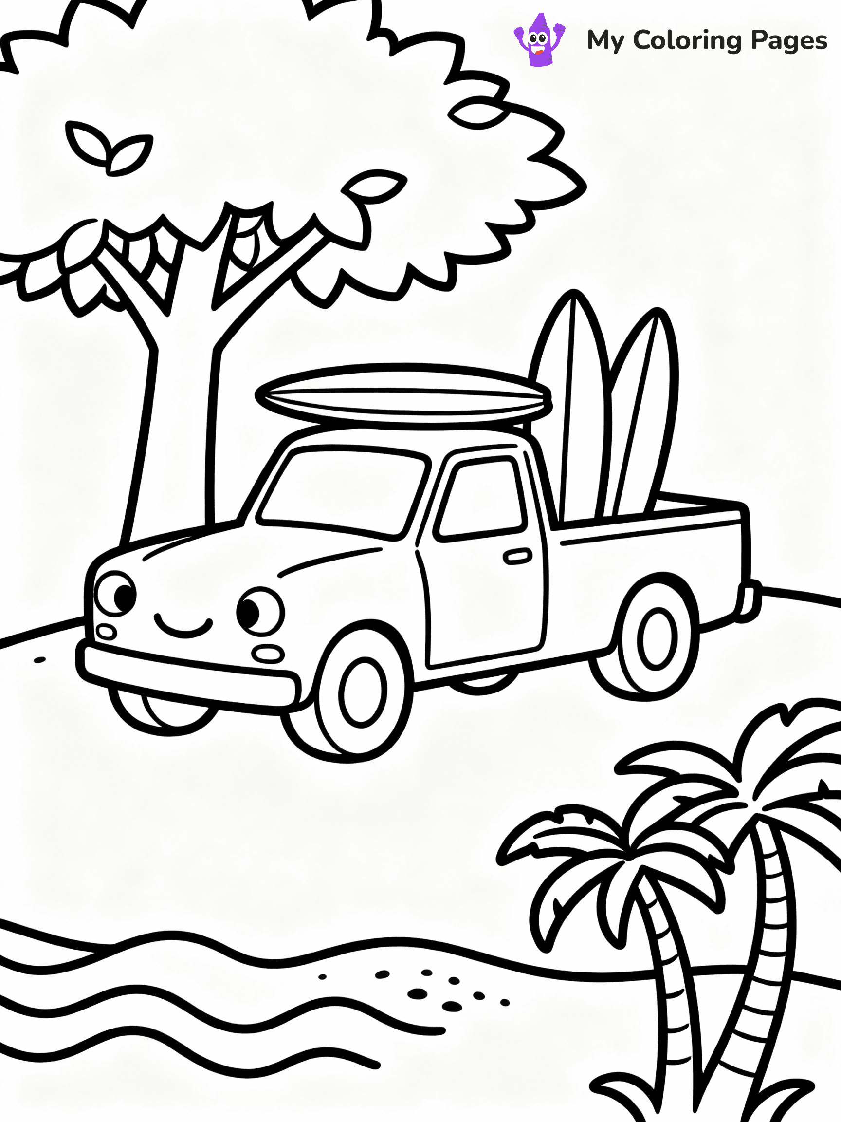 Truck Coloring Pages - 10