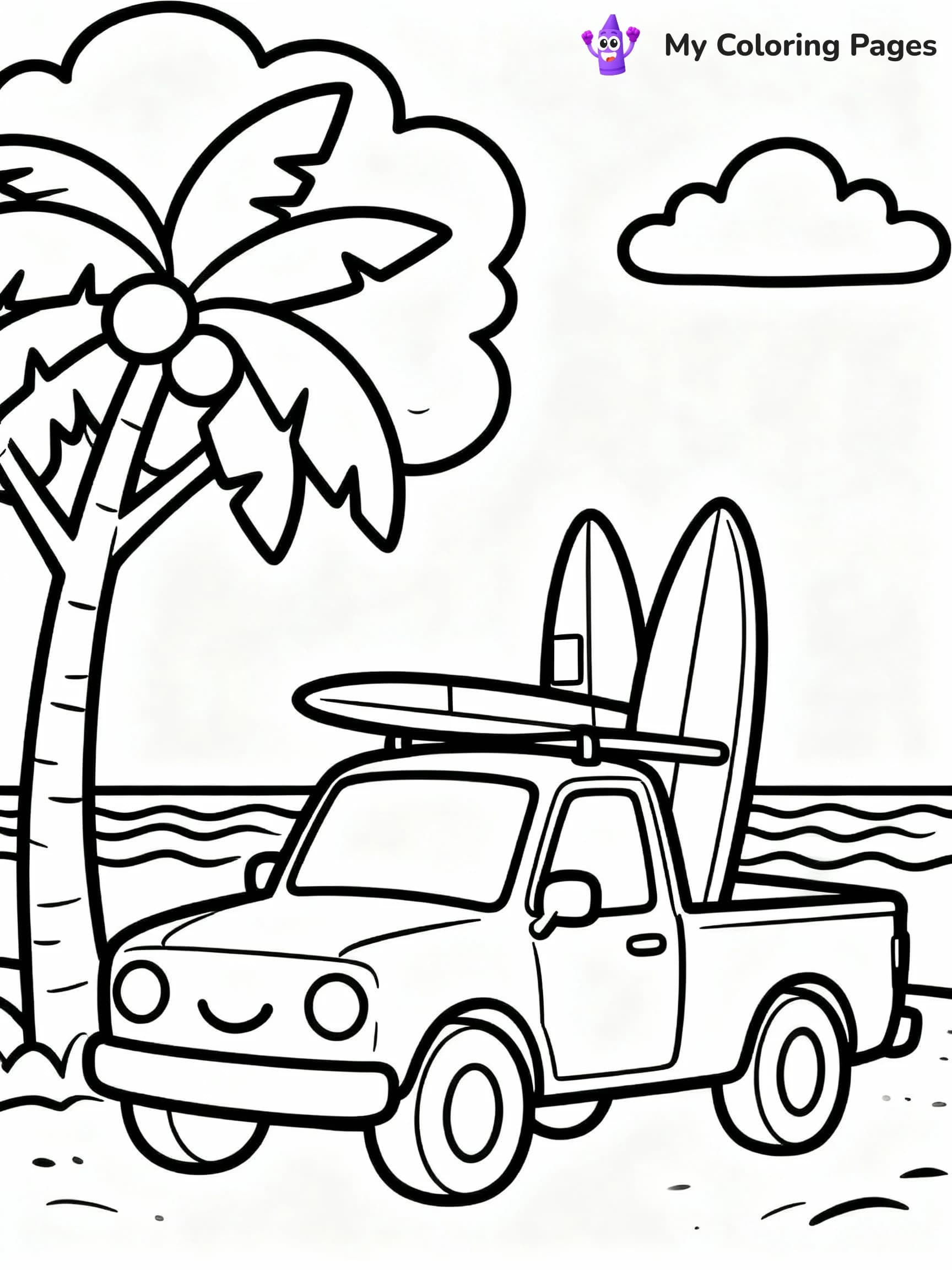 Truck Coloring Pages - 8