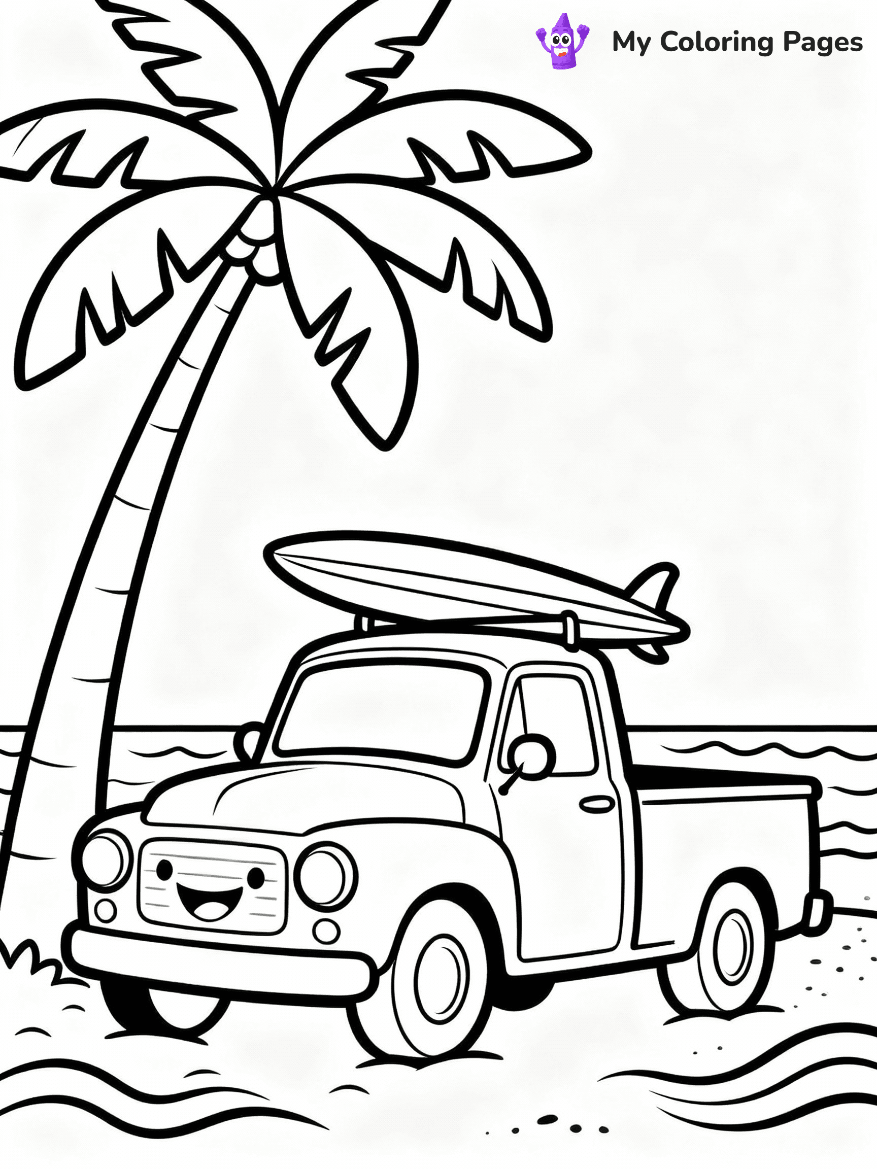 Truck Coloring Pages - 7