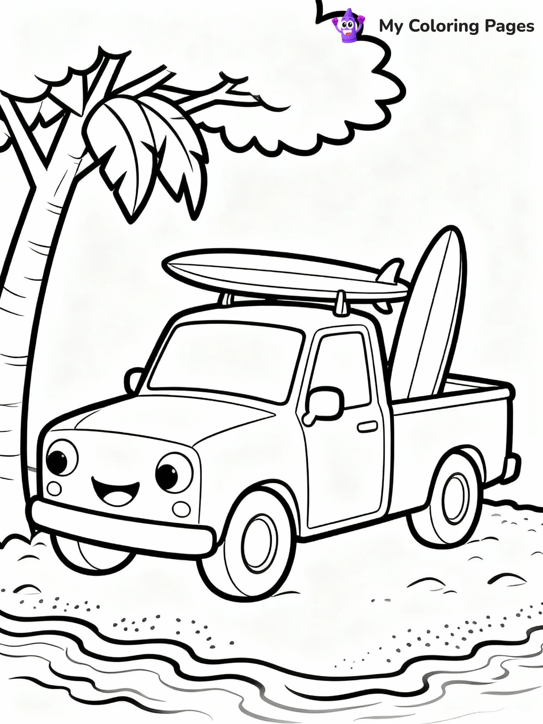Truck Coloring Pages - 6