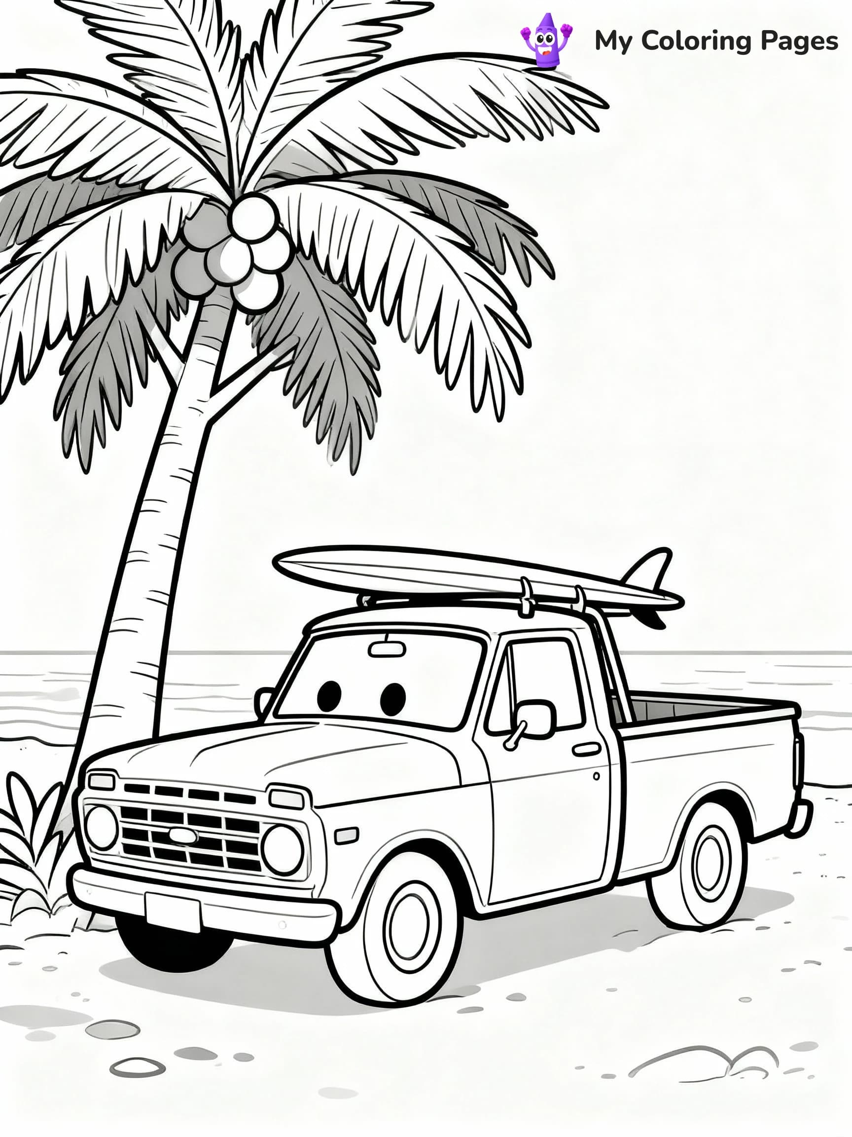 Truck Coloring Pages - 5