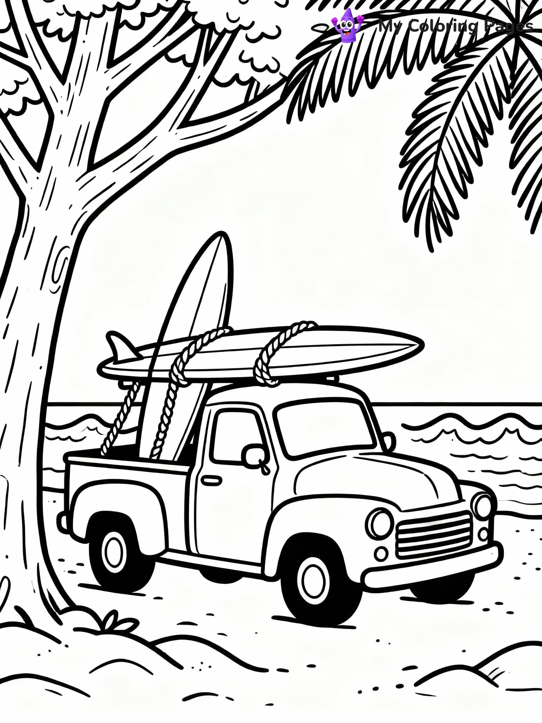 Truck Coloring Pages - 3