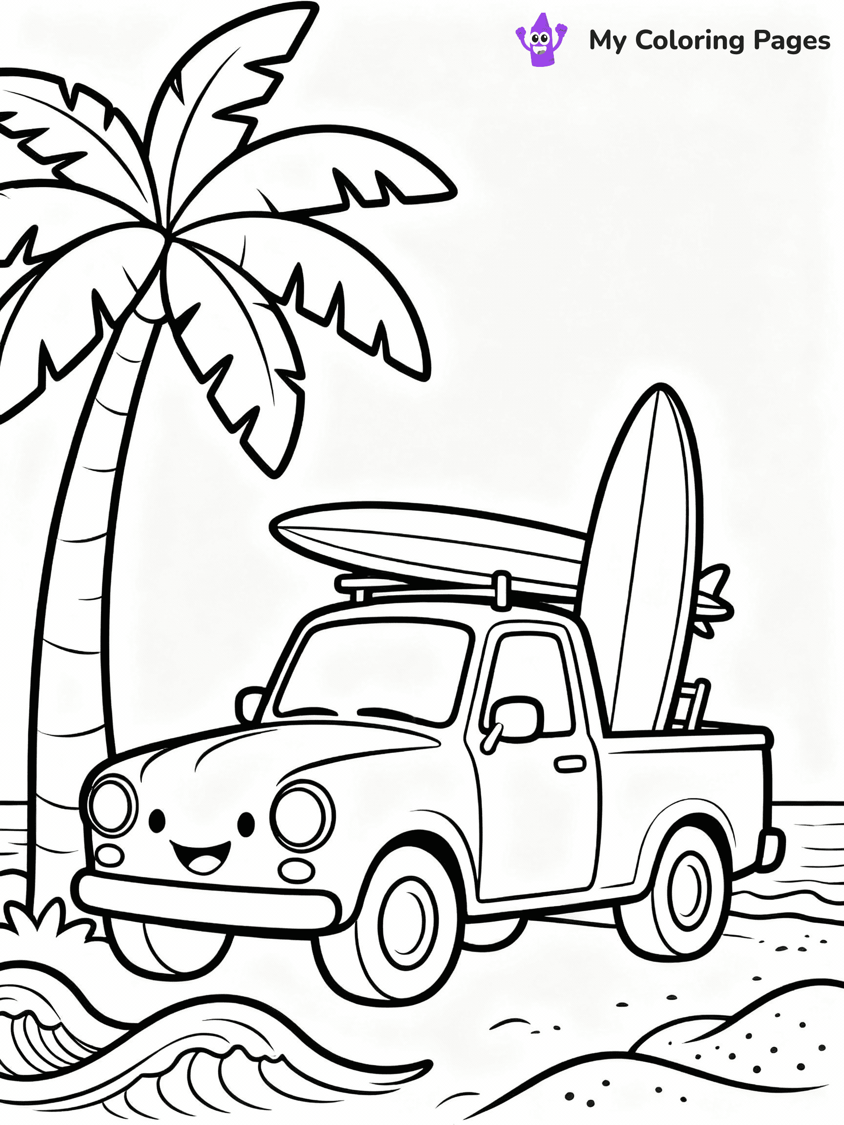 Truck Coloring Pages - 2
