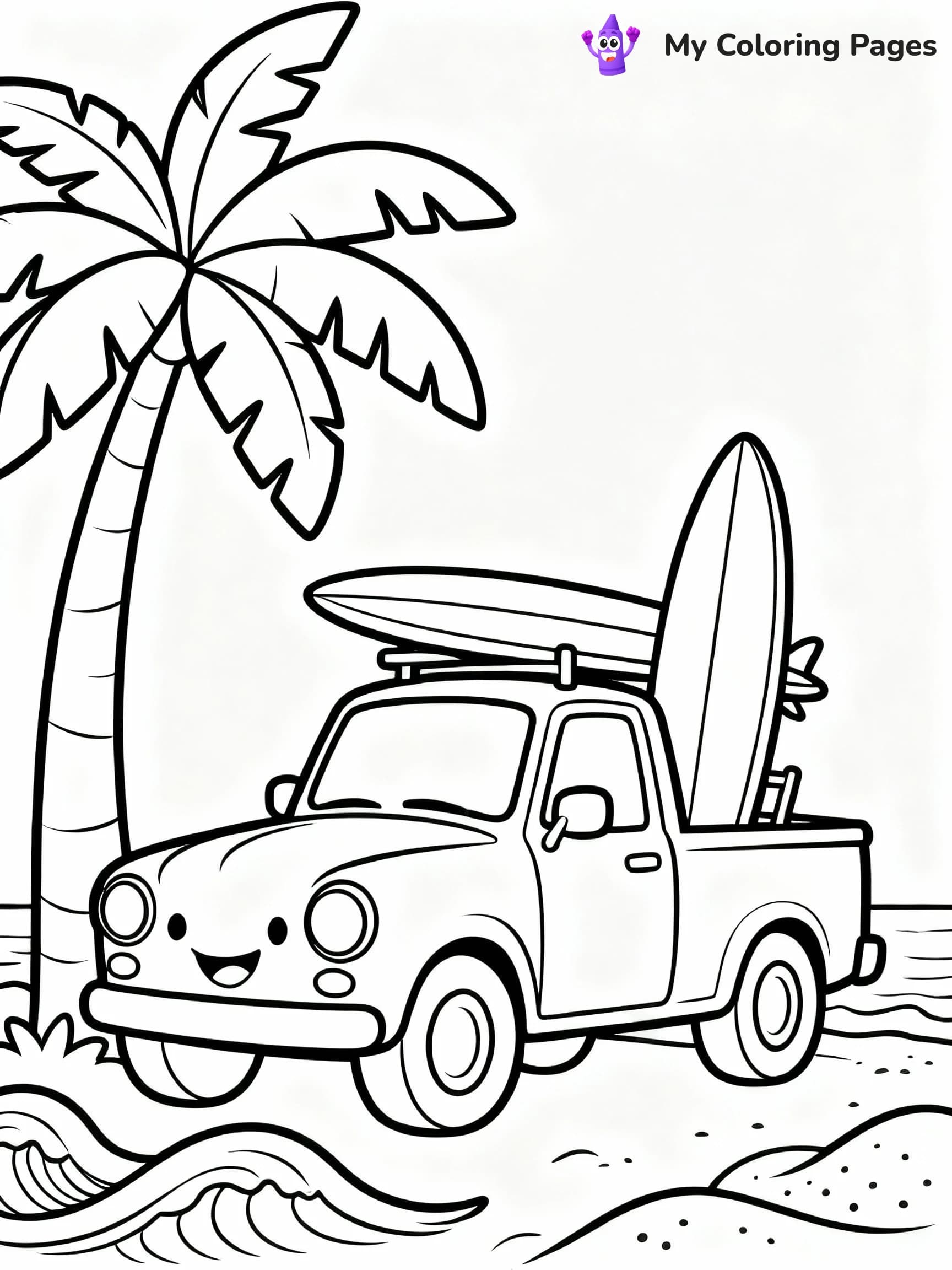 Truck Coloring Pages - 2