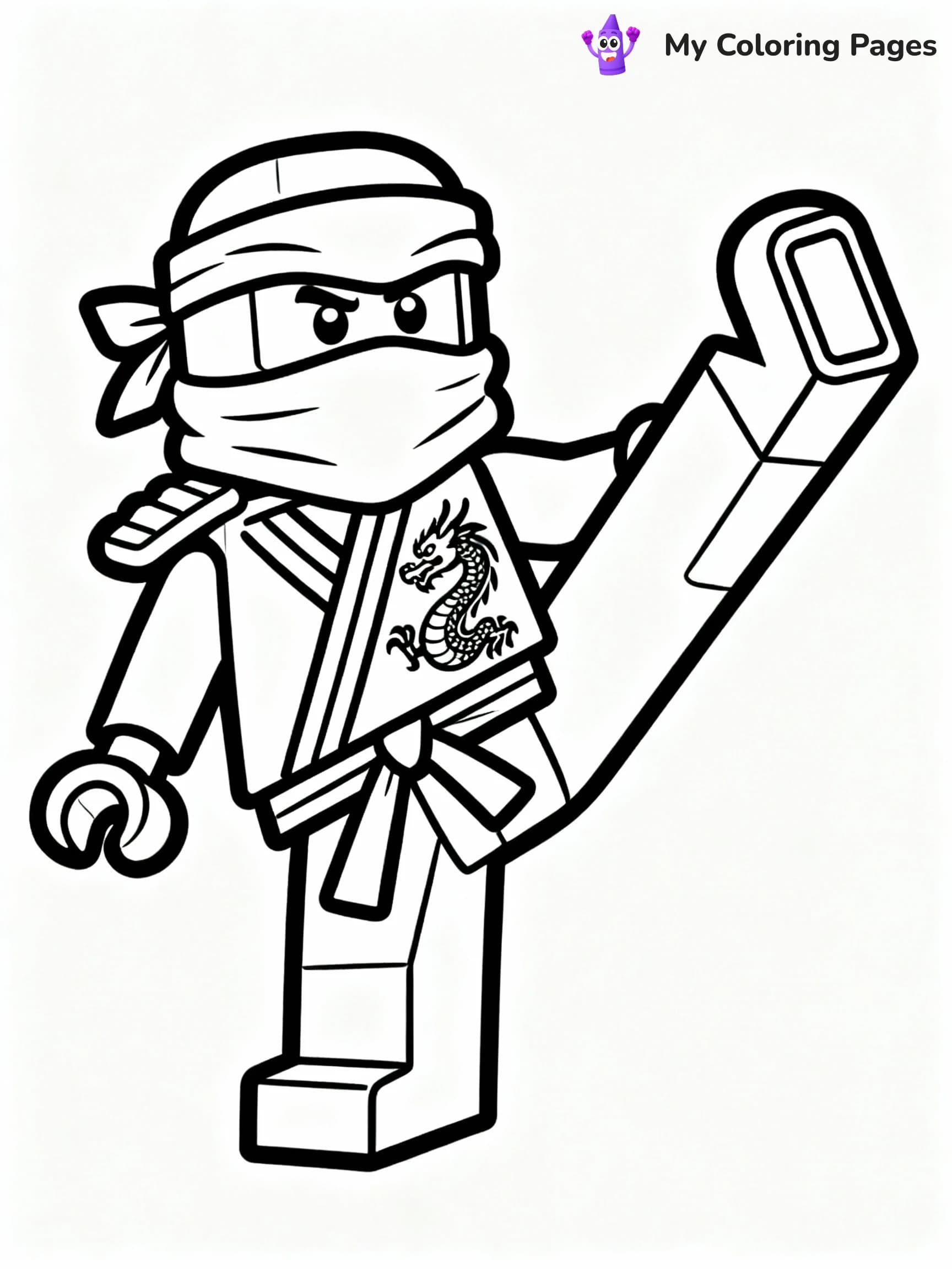Lego Coloring Pages - 24