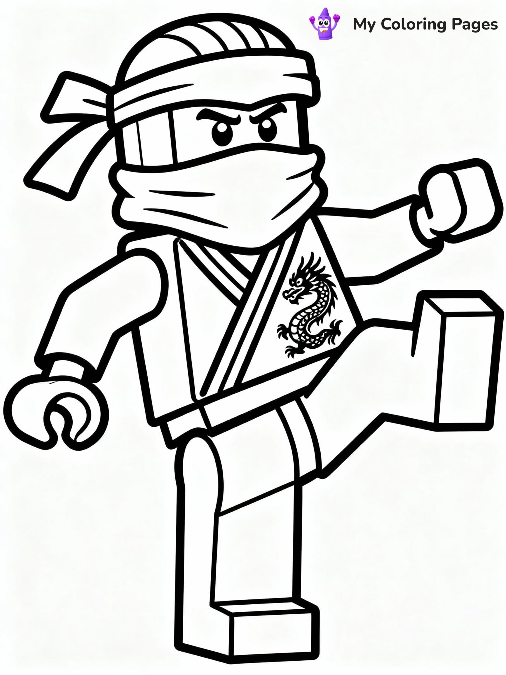 Lego Coloring Pages - 23