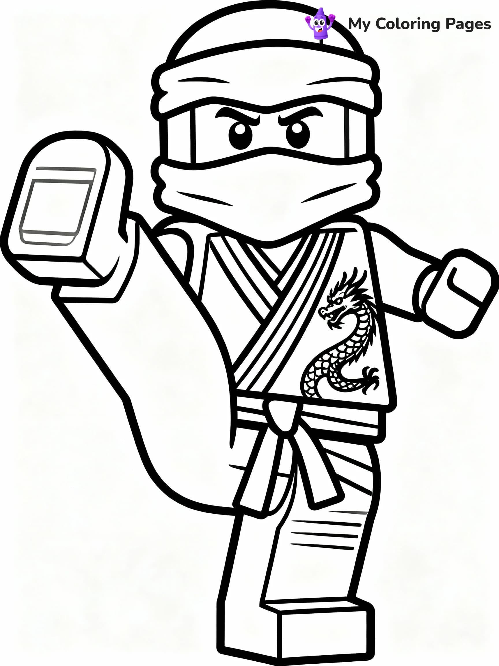 Lego Coloring Pages - 22