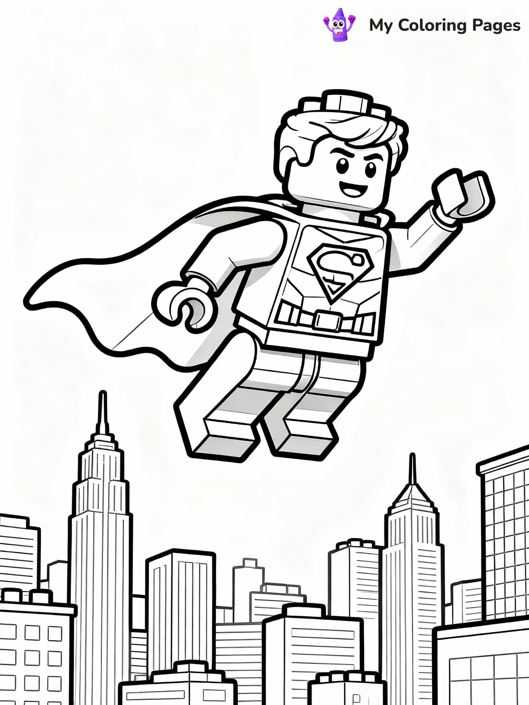 Lego Coloring Pages - 19